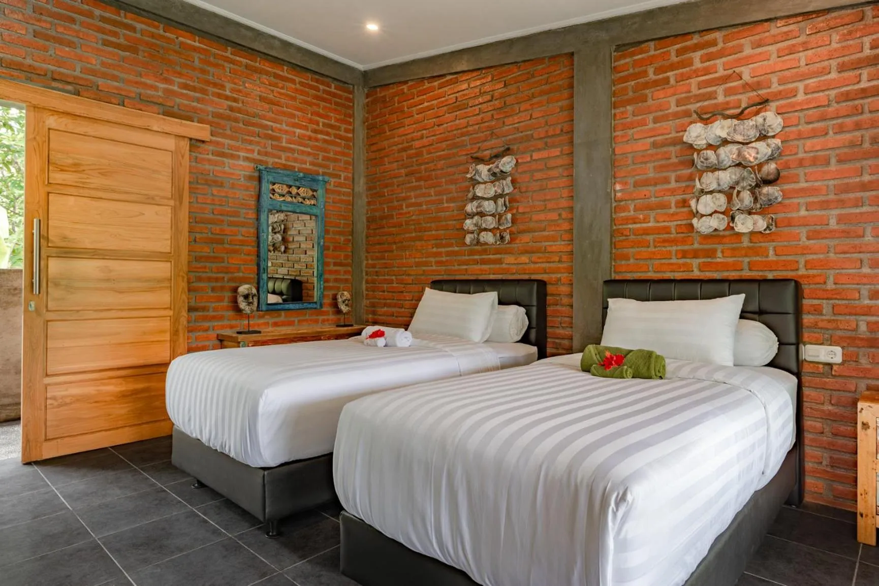 Bed in Alamanda Lovina Resort