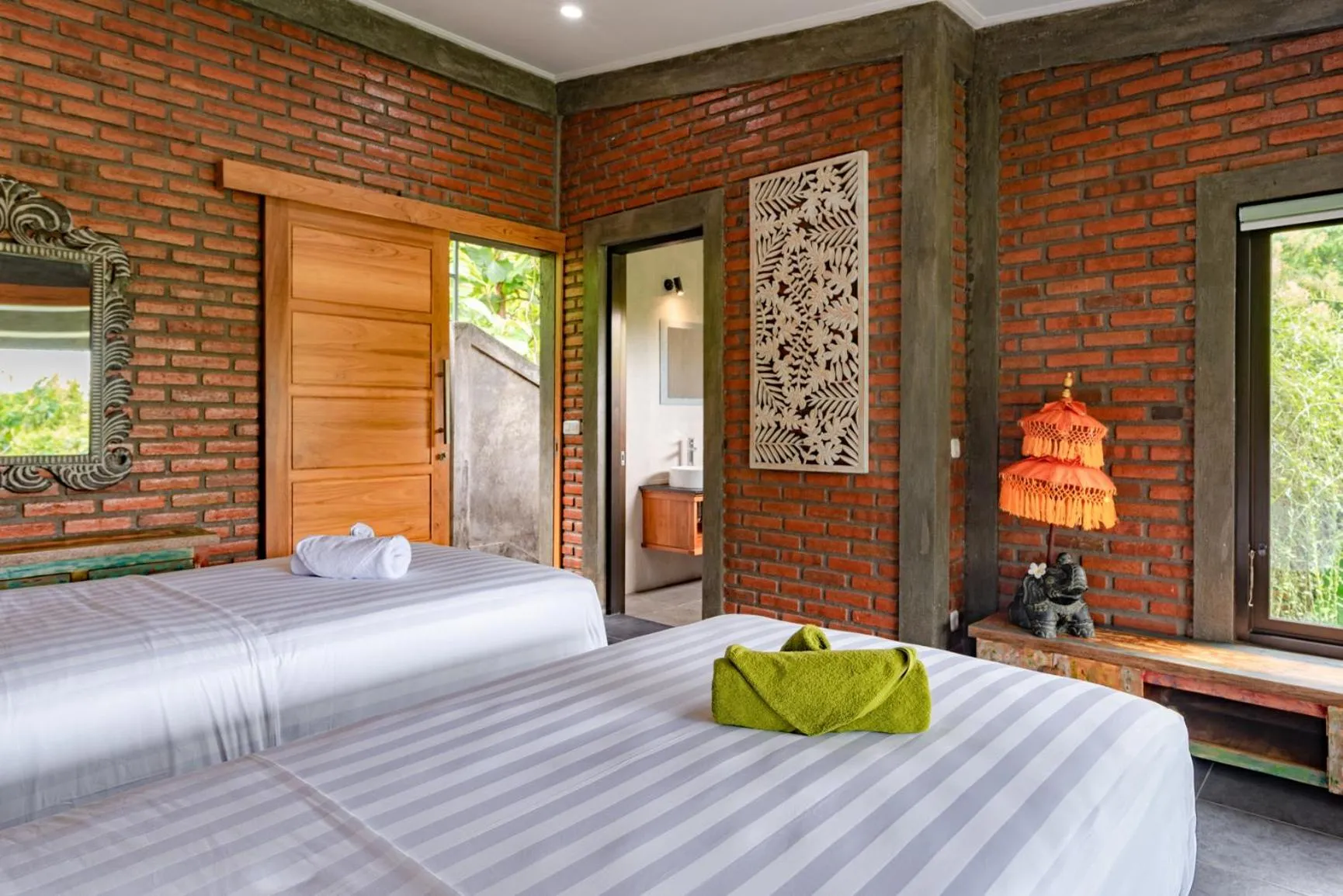 Bed in Alamanda Lovina Resort