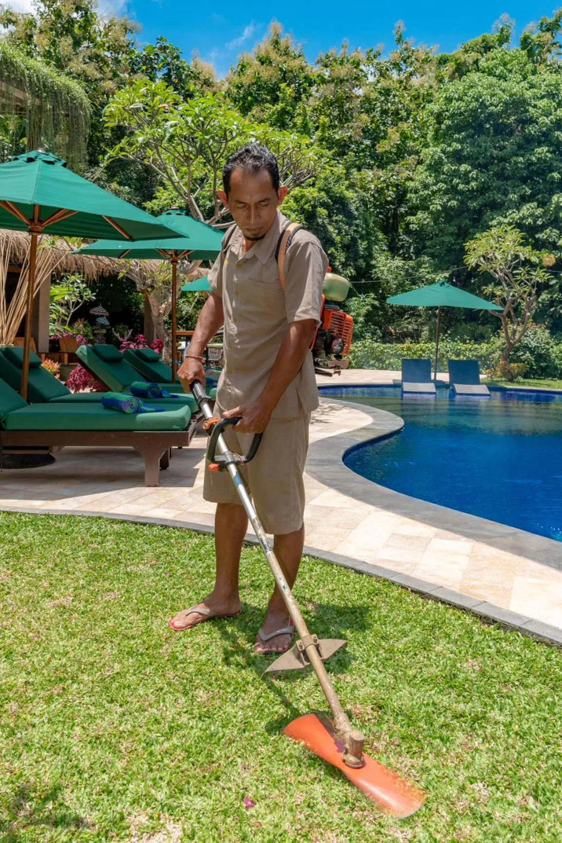 People in Alamanda Lovina Resort