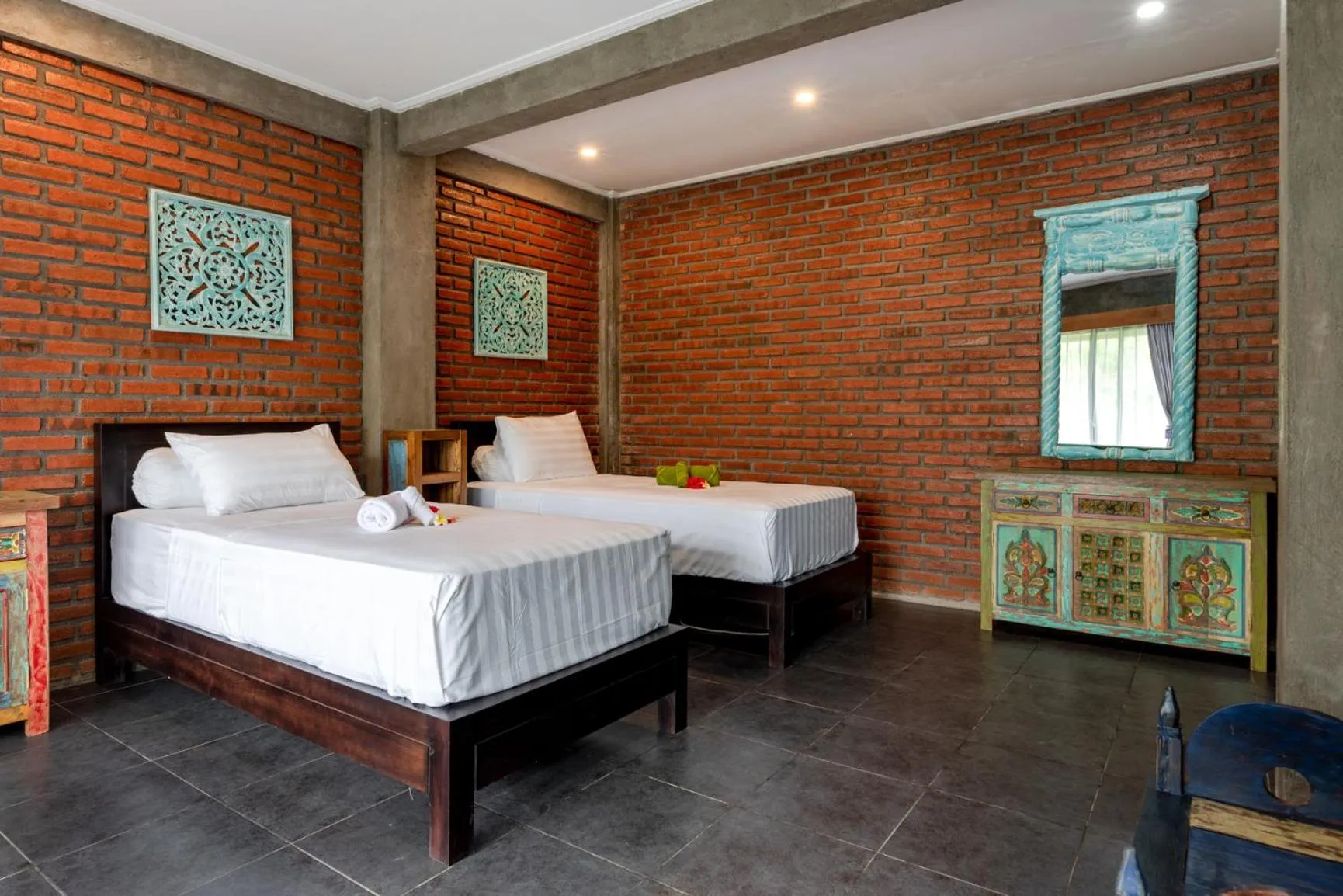 Bed in Alamanda Lovina Resort