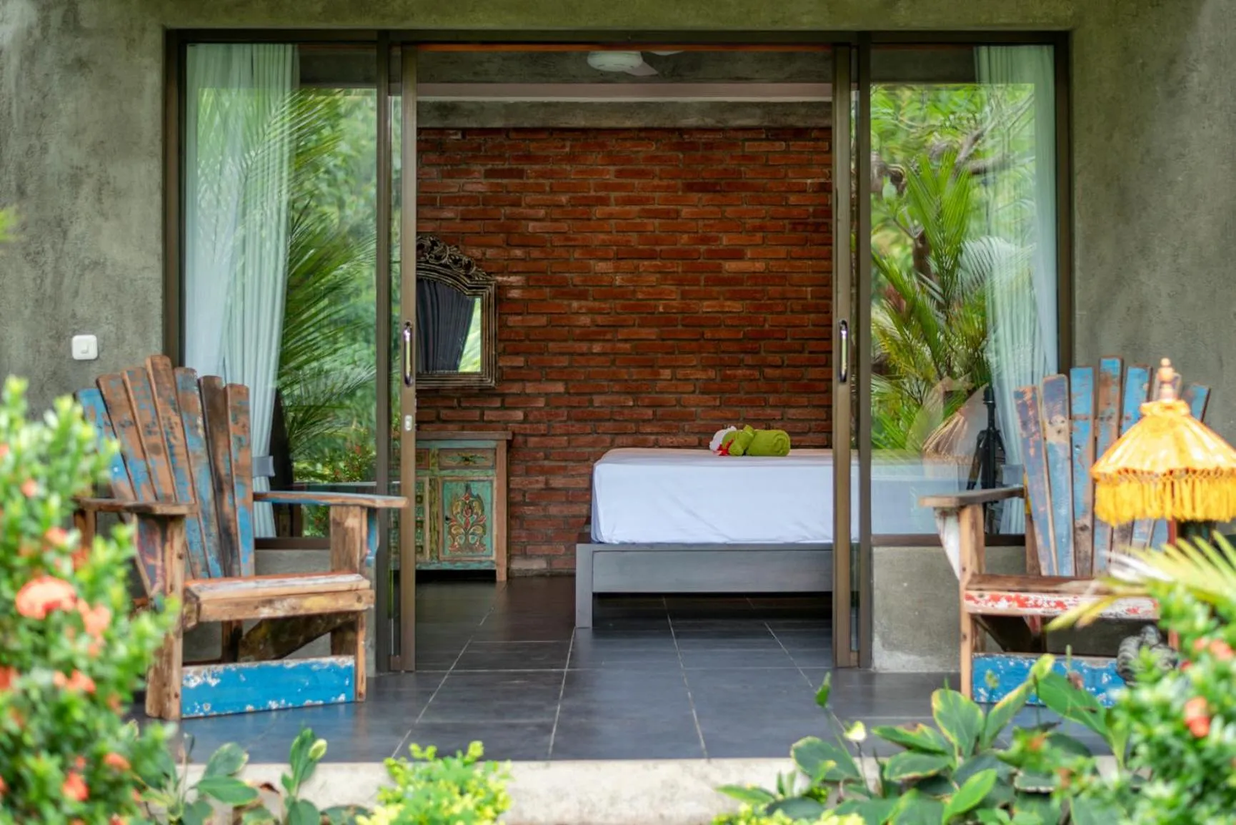 Patio in Alamanda Lovina Resort