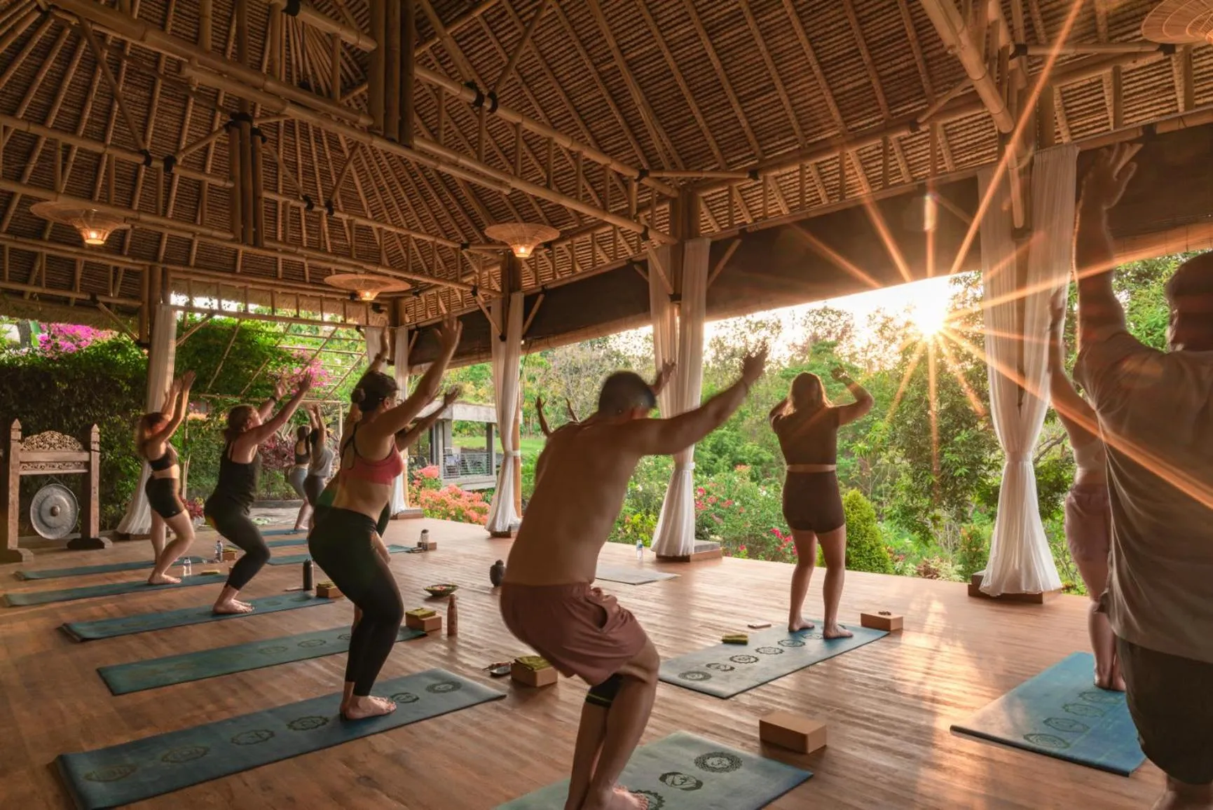 People in Alamanda Lovina Resort