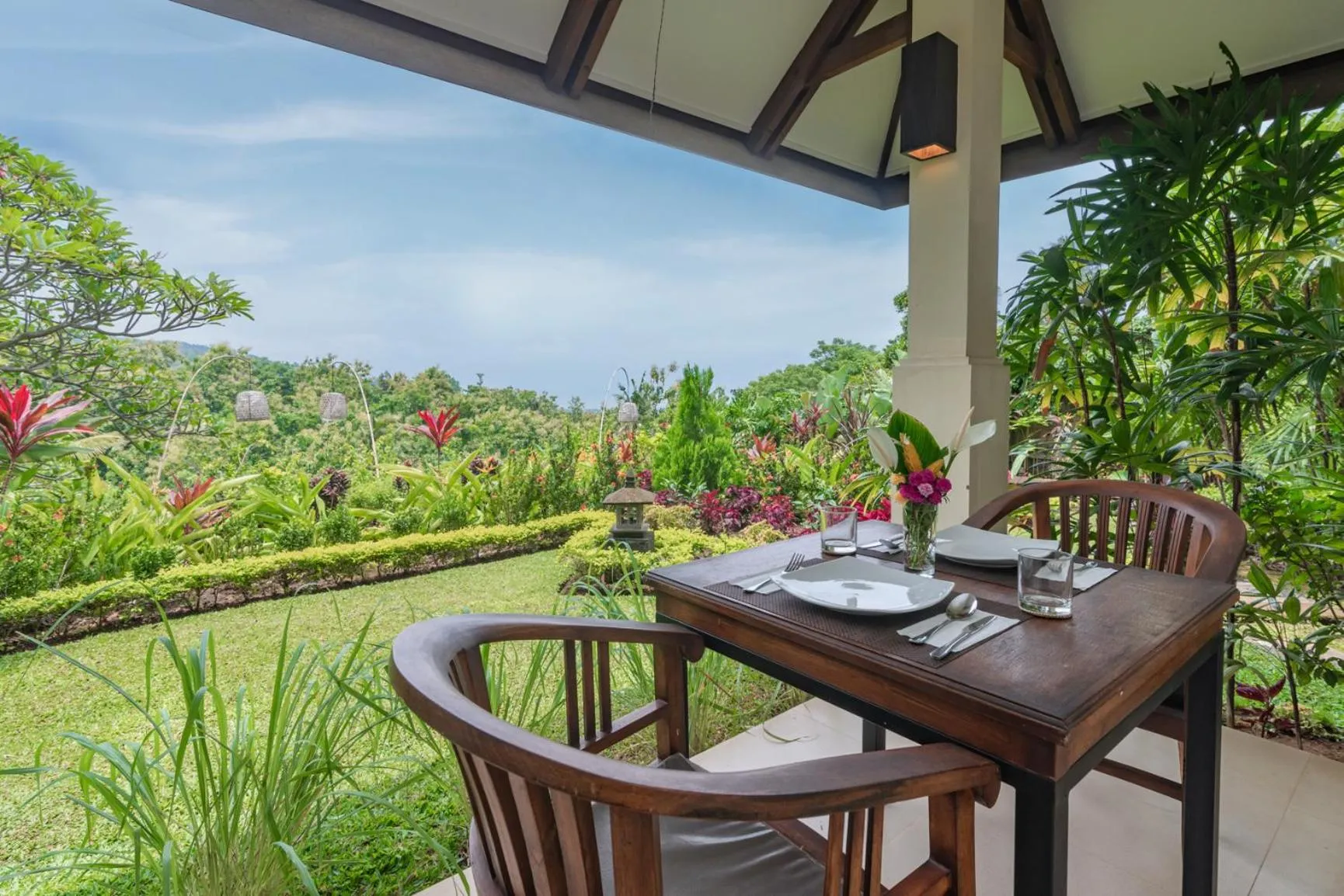Patio in Alamanda Lovina Resort