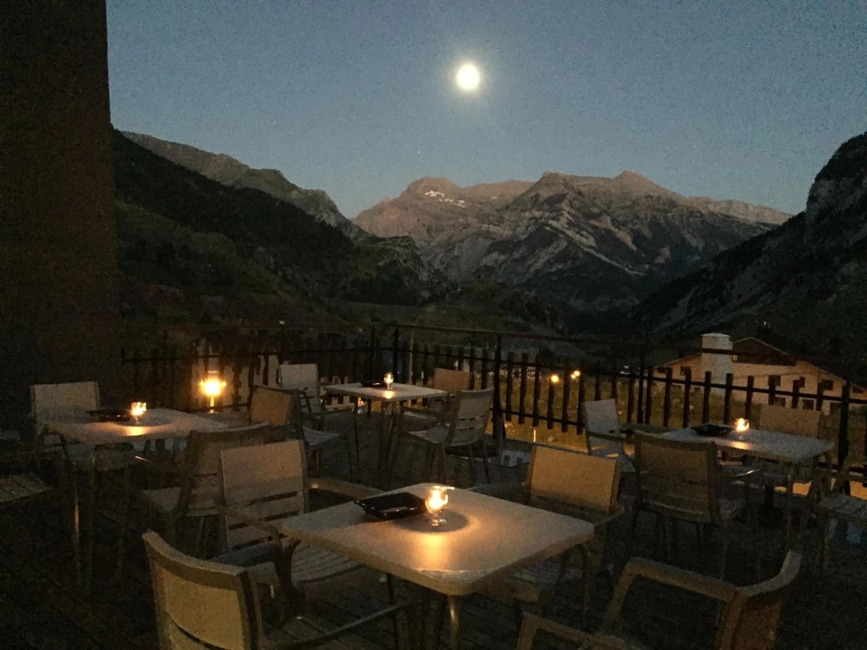 Balcony/Terrace in Hotel Edelweiss Candanchú