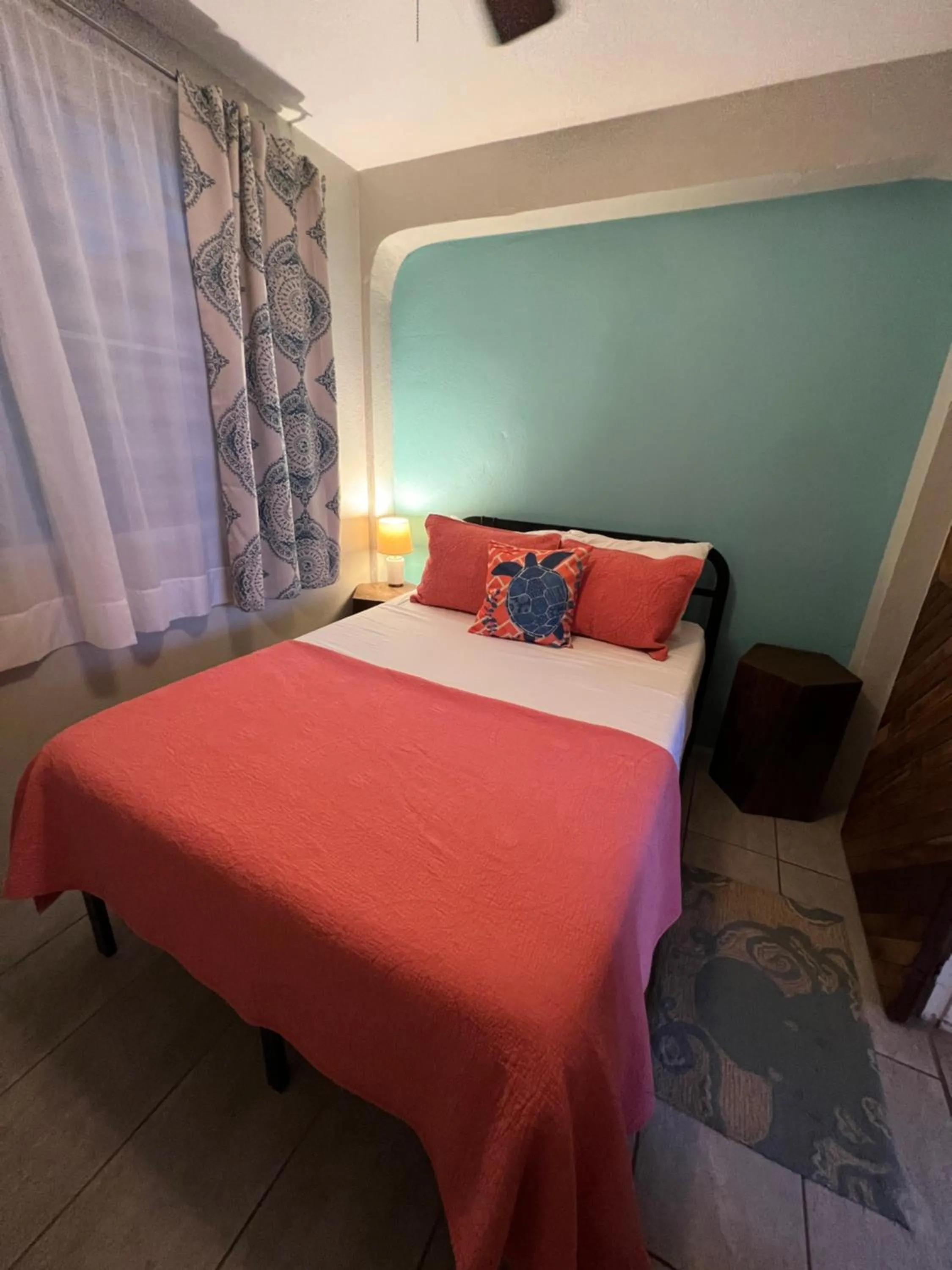 Bed in The Vieques Guesthouse