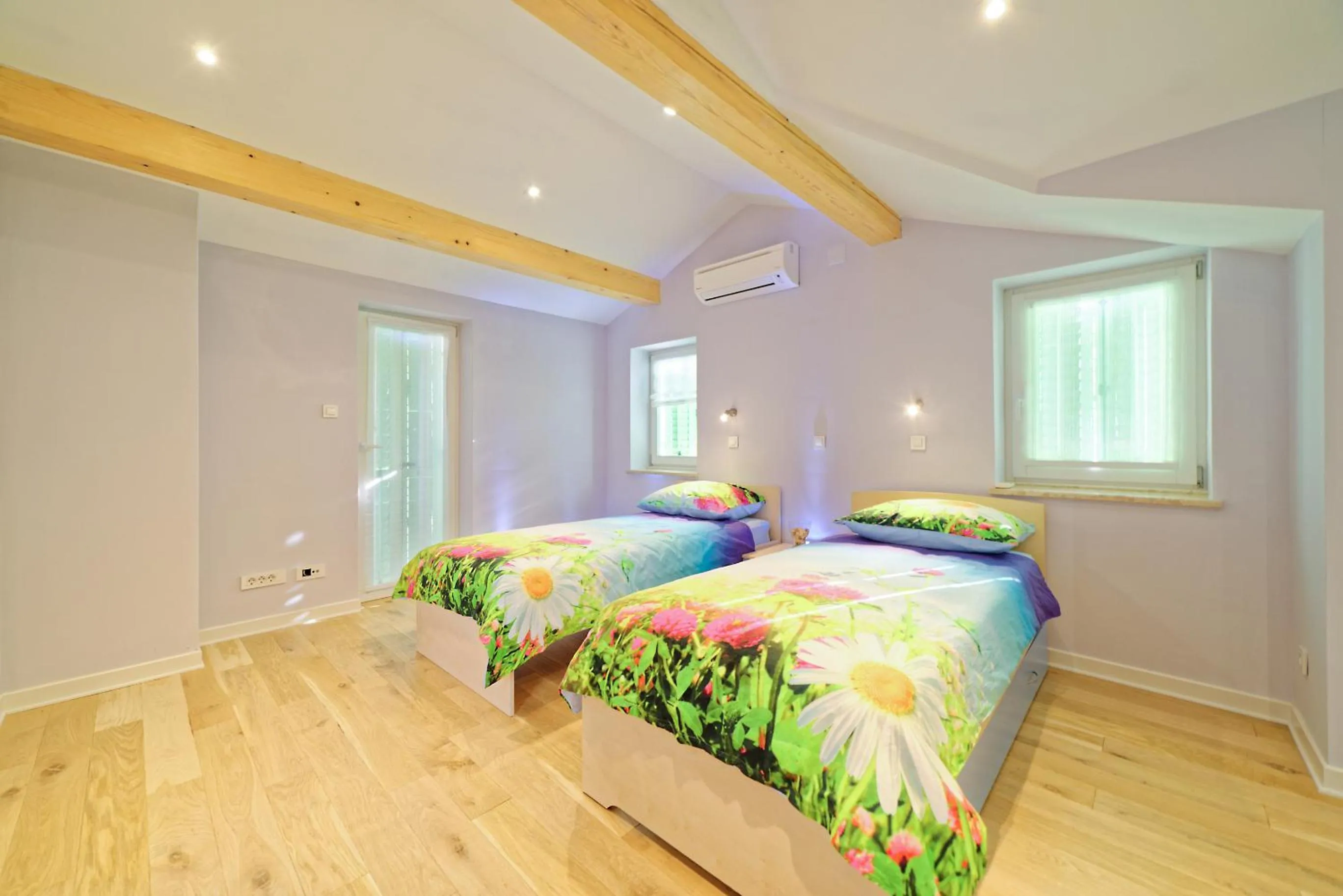 Bed in Villa Demetra