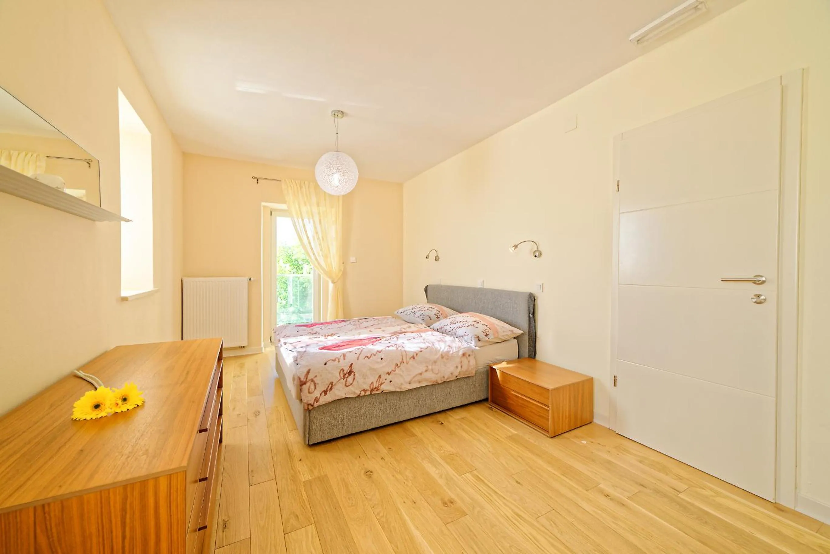 Bed in Villa Demetra