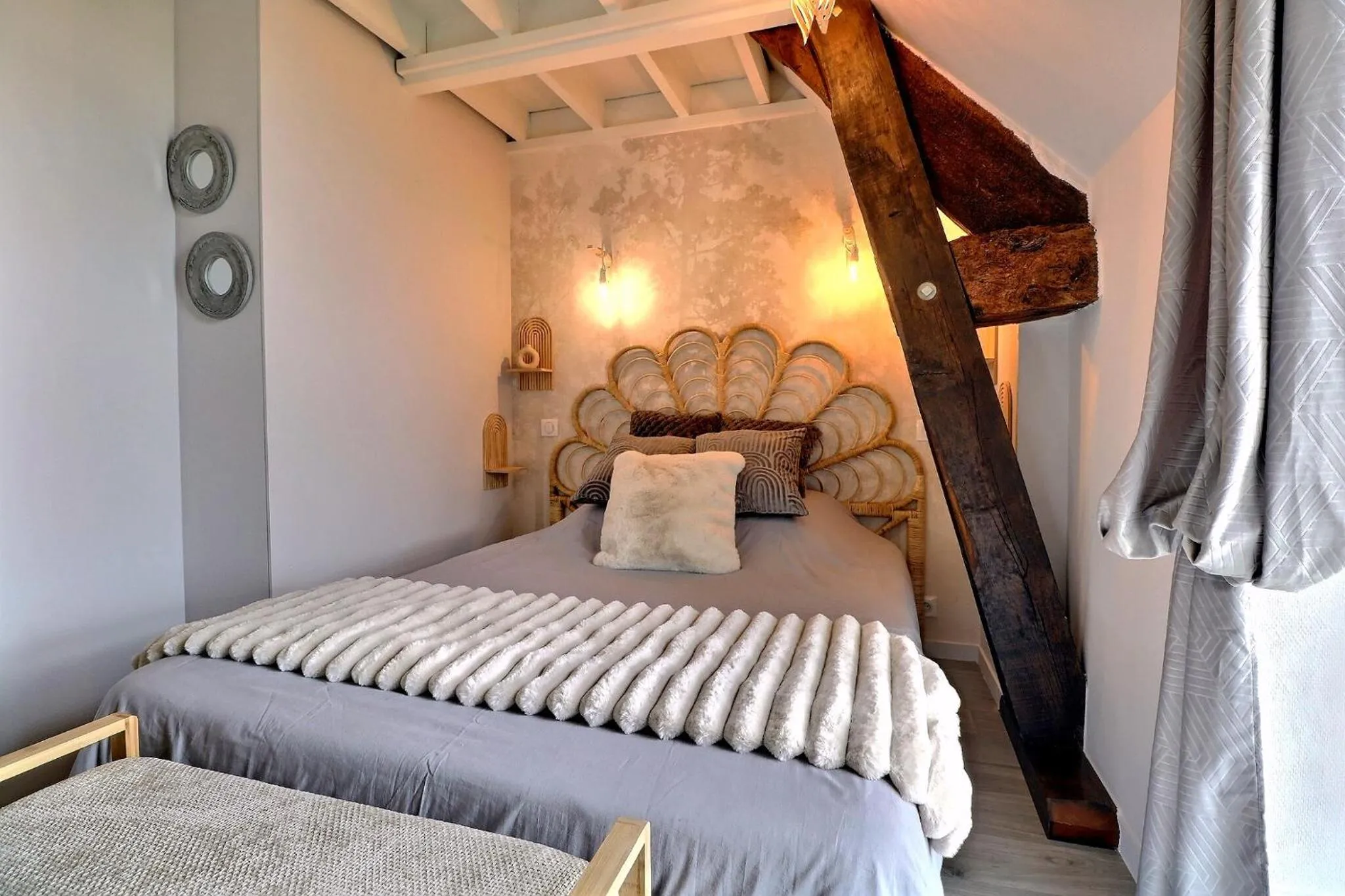 Bed in Chambres D'HÔTES