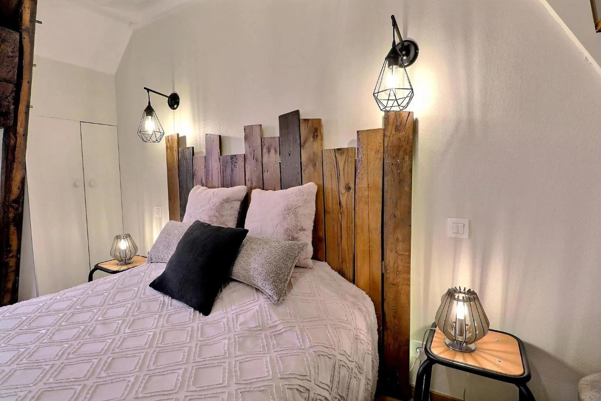 Bed in Chambres D'HÔTES