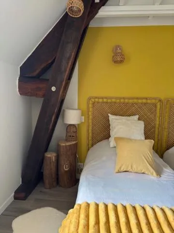 Bed in Chambres D'HÔTES