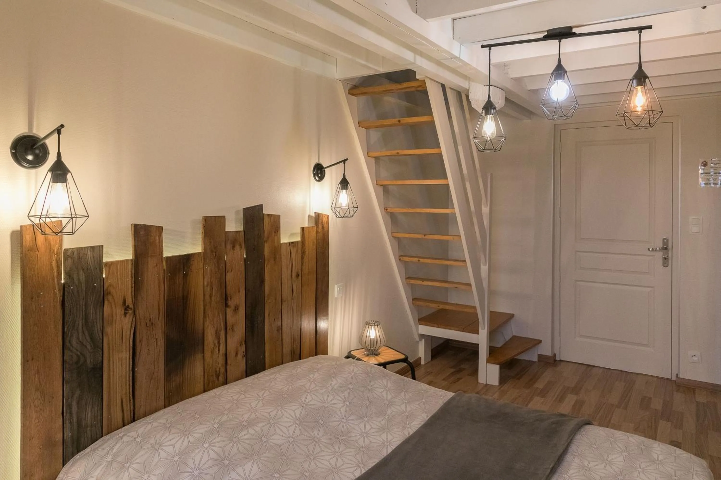 Bed in Chambres D'HÔTES