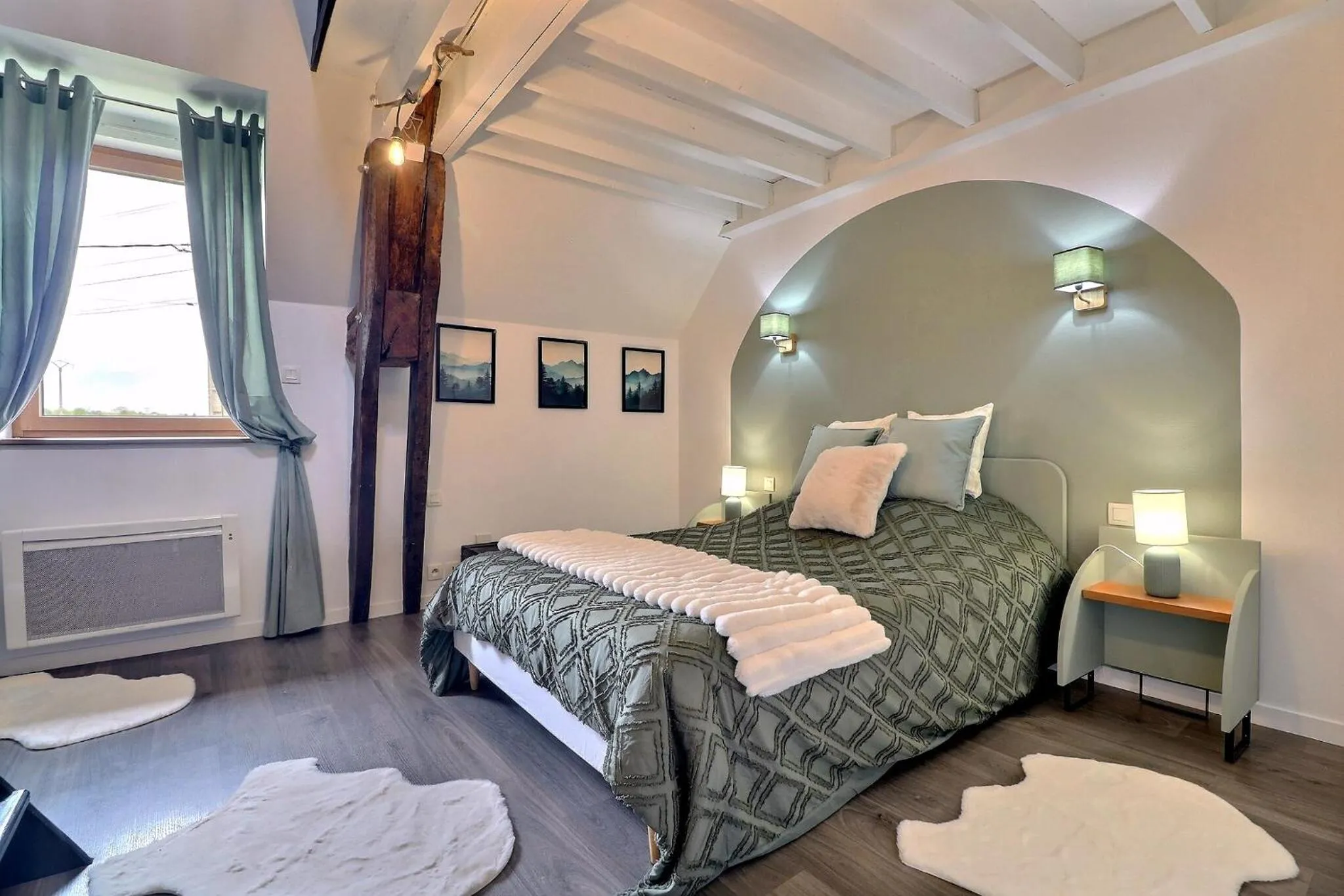 Bed in Chambres D'HÔTES