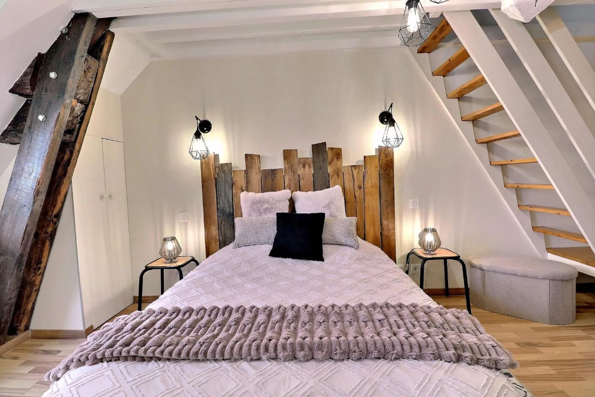 Bed in Chambres D'HÔTES