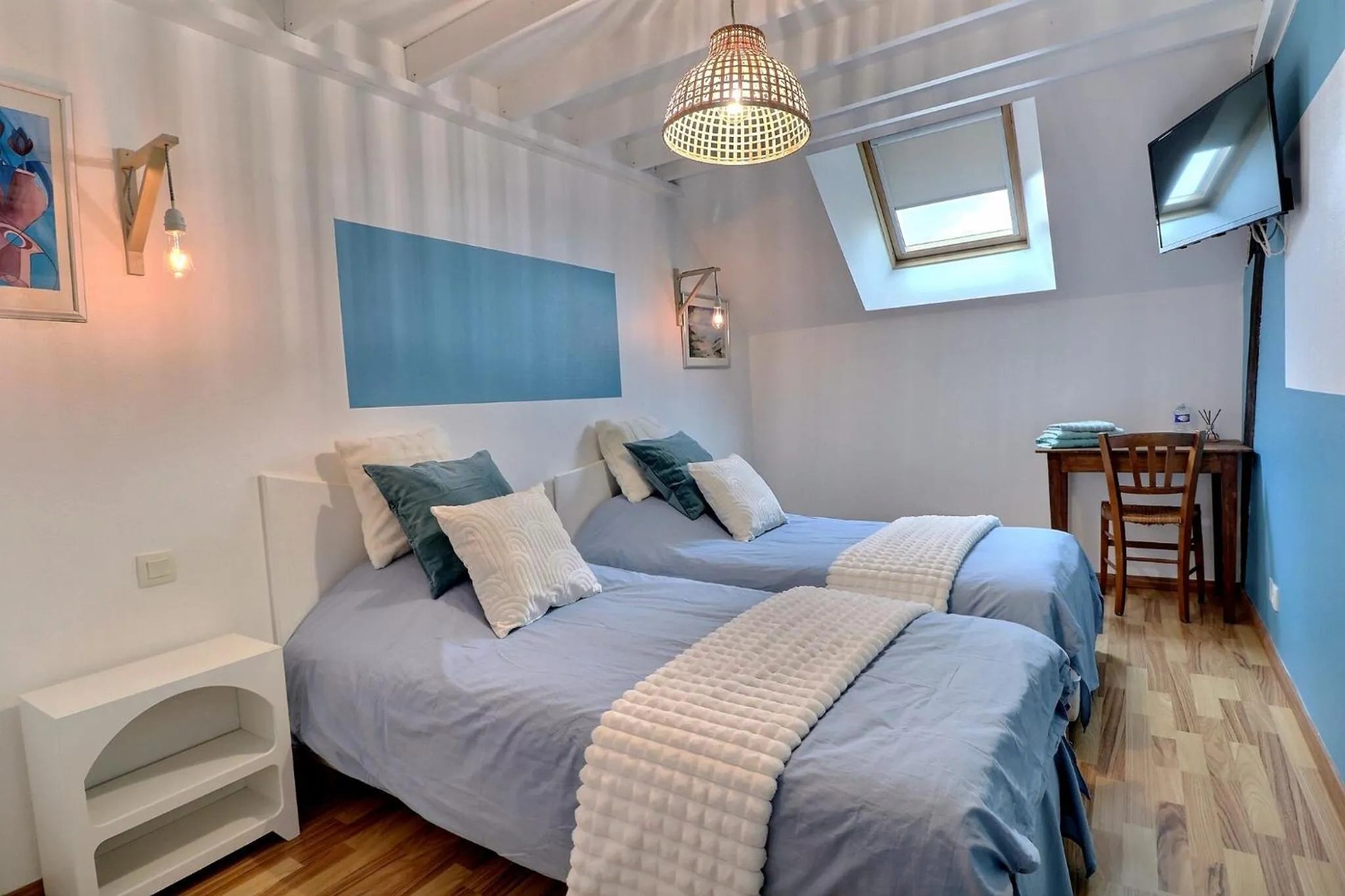 Bed in Chambres D'HÔTES