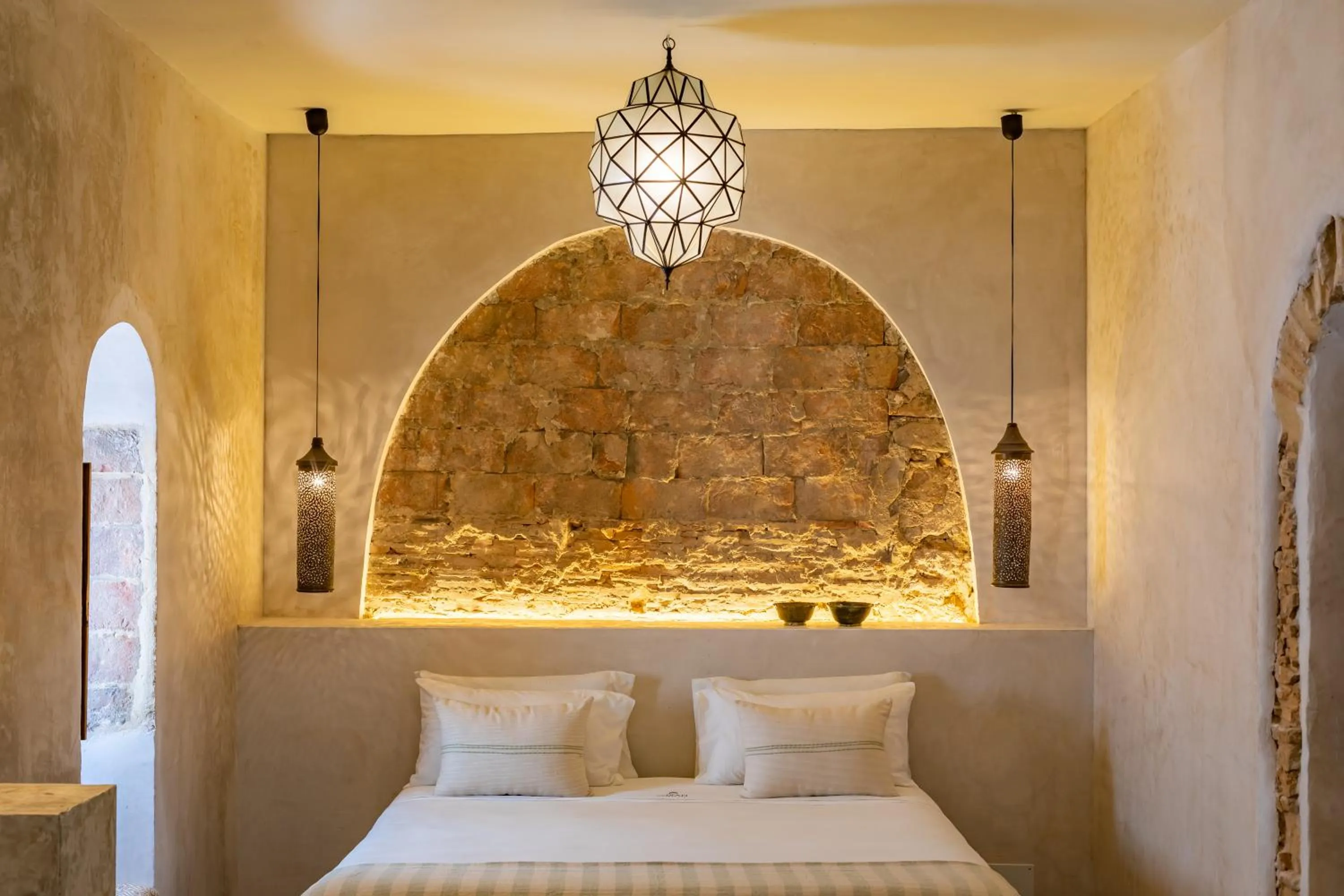 Bed in The Riad - Adults Only