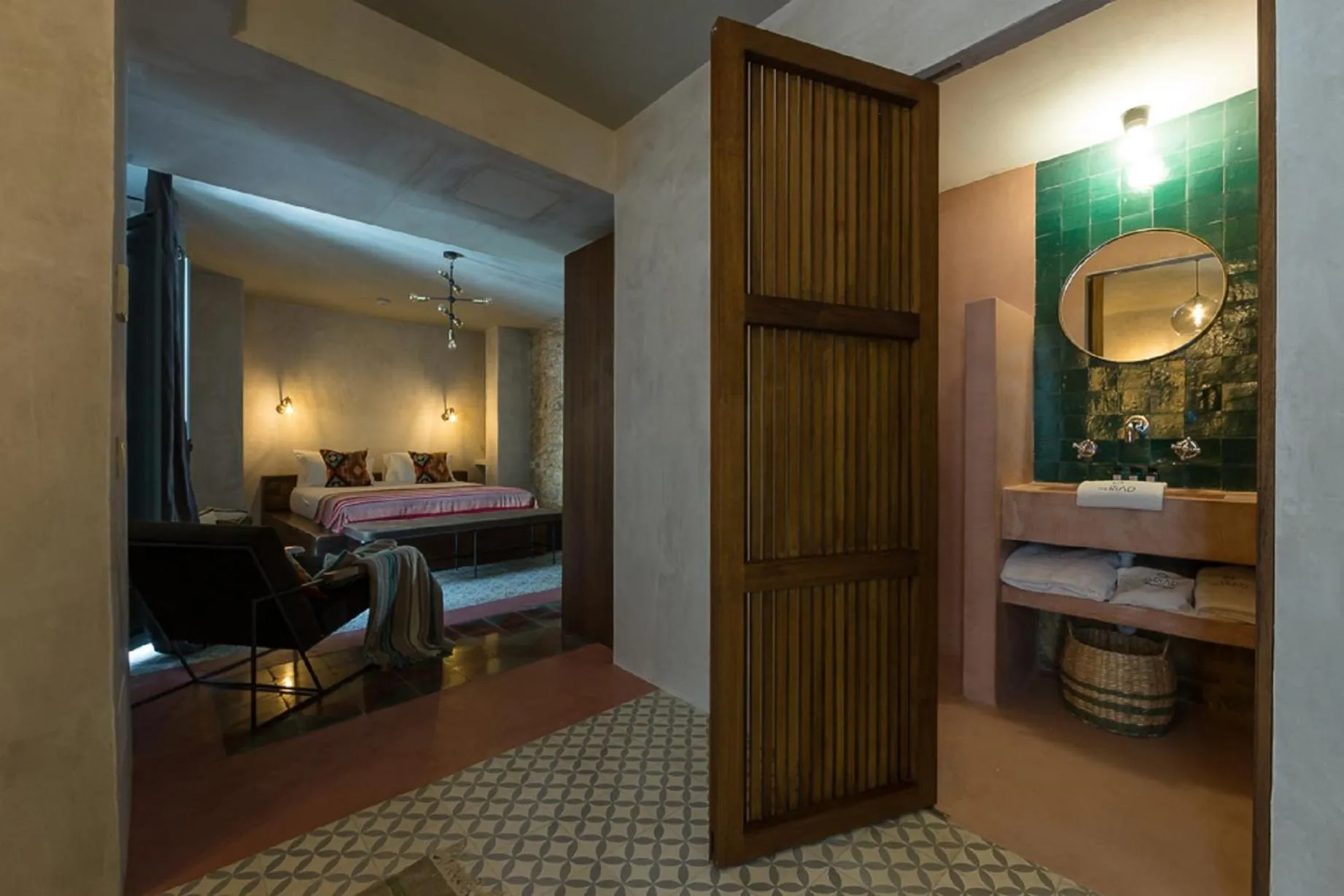 Bathroom, Bed in The Riad - Adults Only