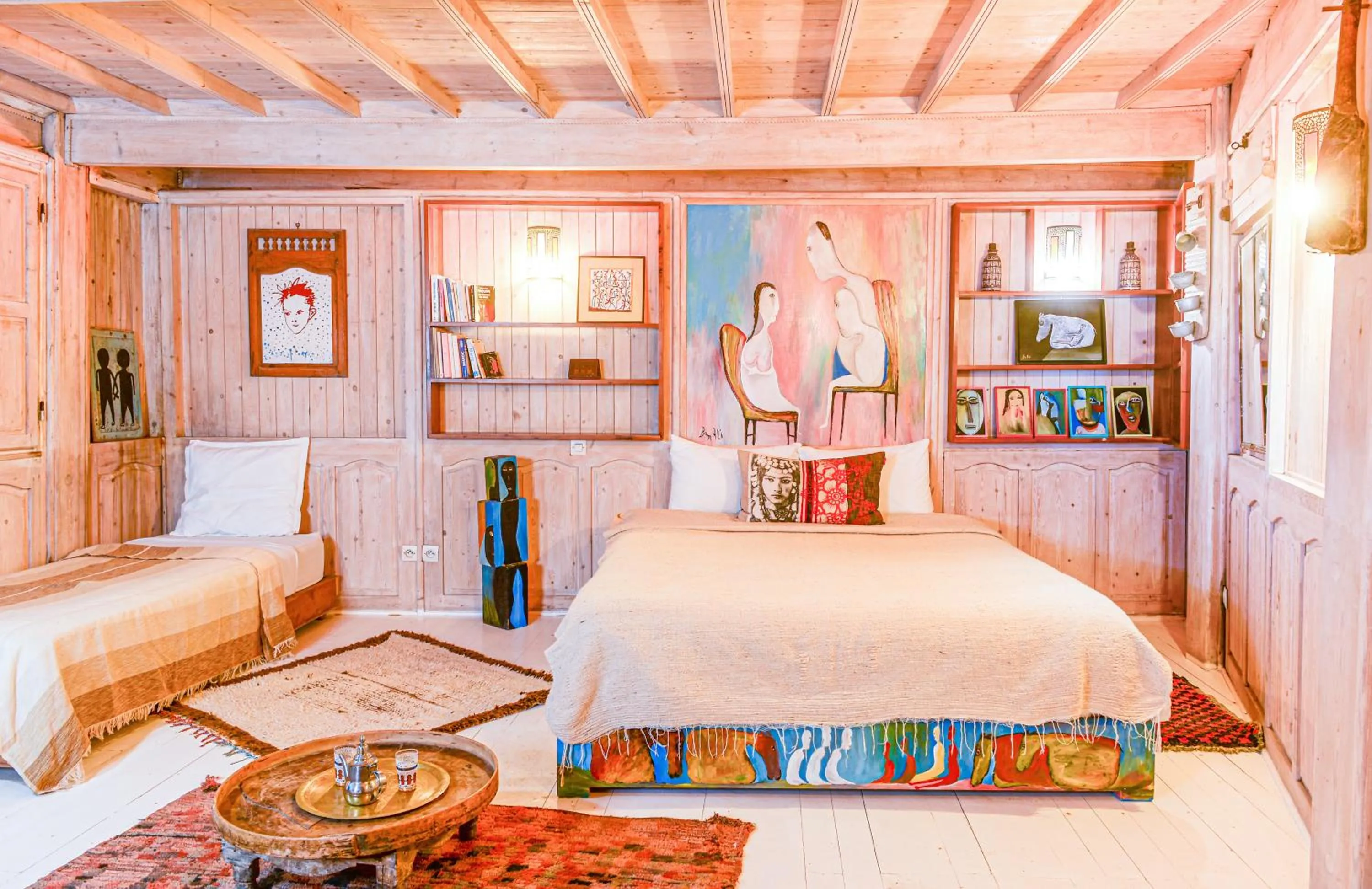 Bed in Dar Cherazade & spa