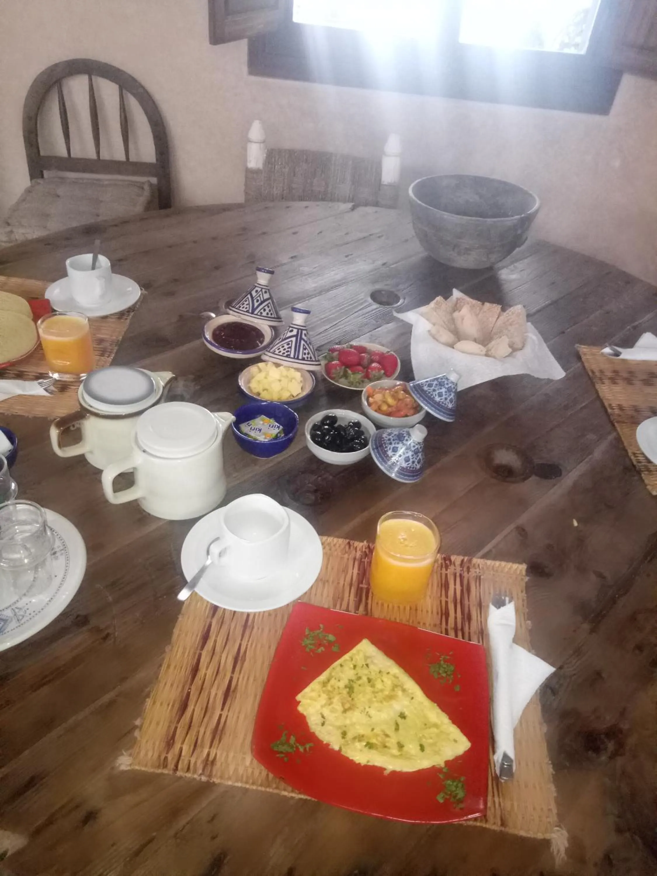 Continental breakfast in Dar Cherazade & spa
