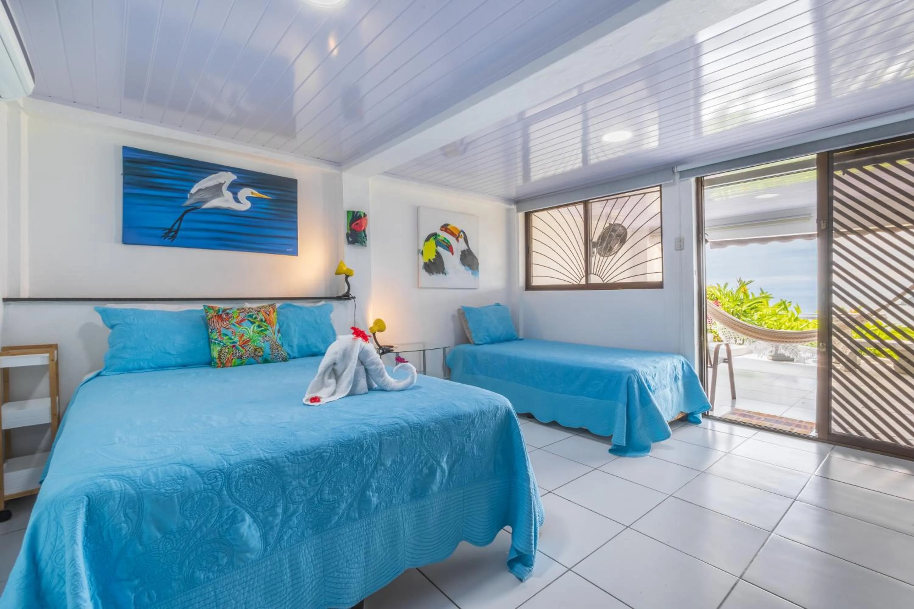 Bed in Hotel Villas de la Selva