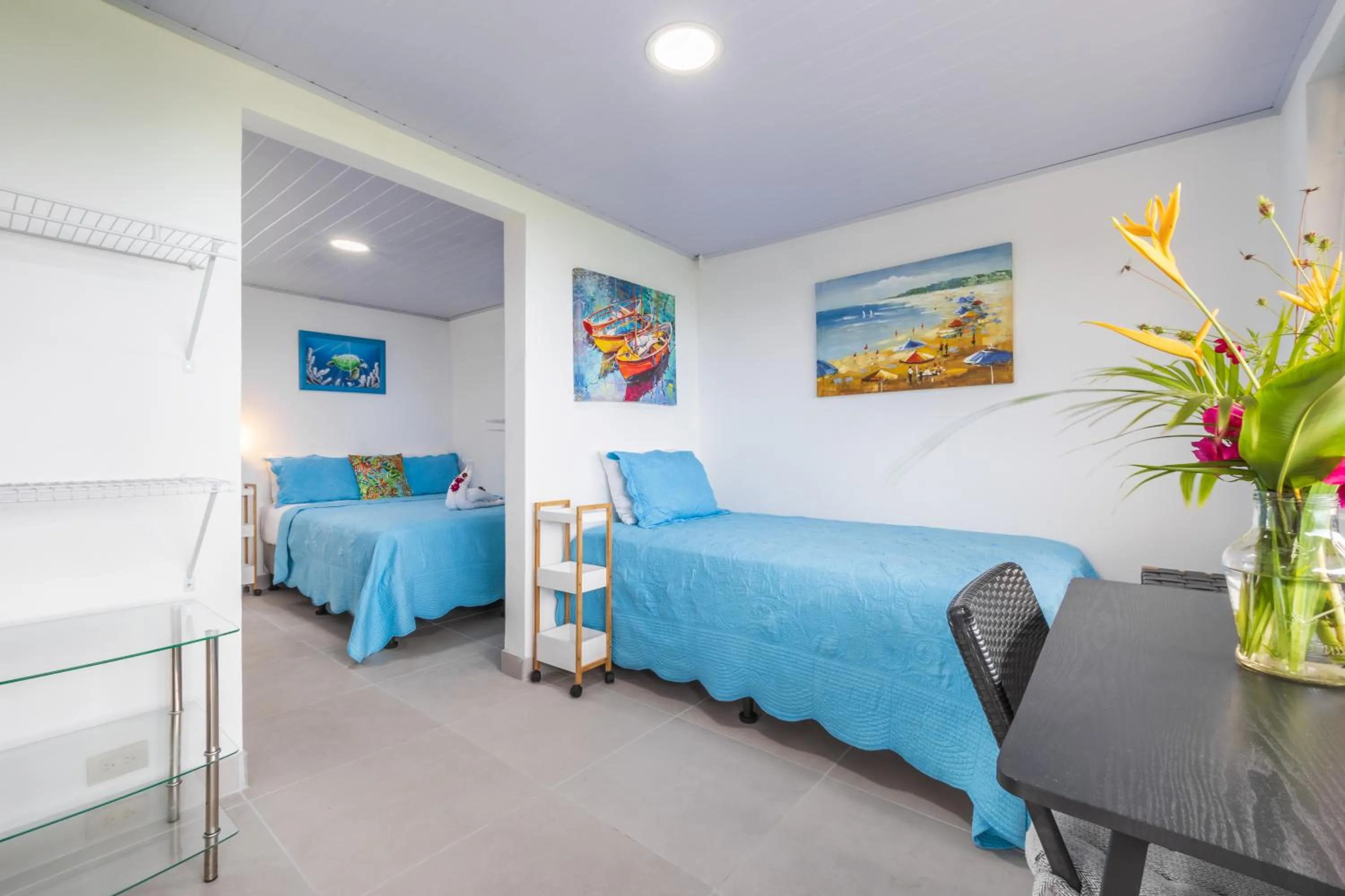 Bed in Hotel Villas de la Selva