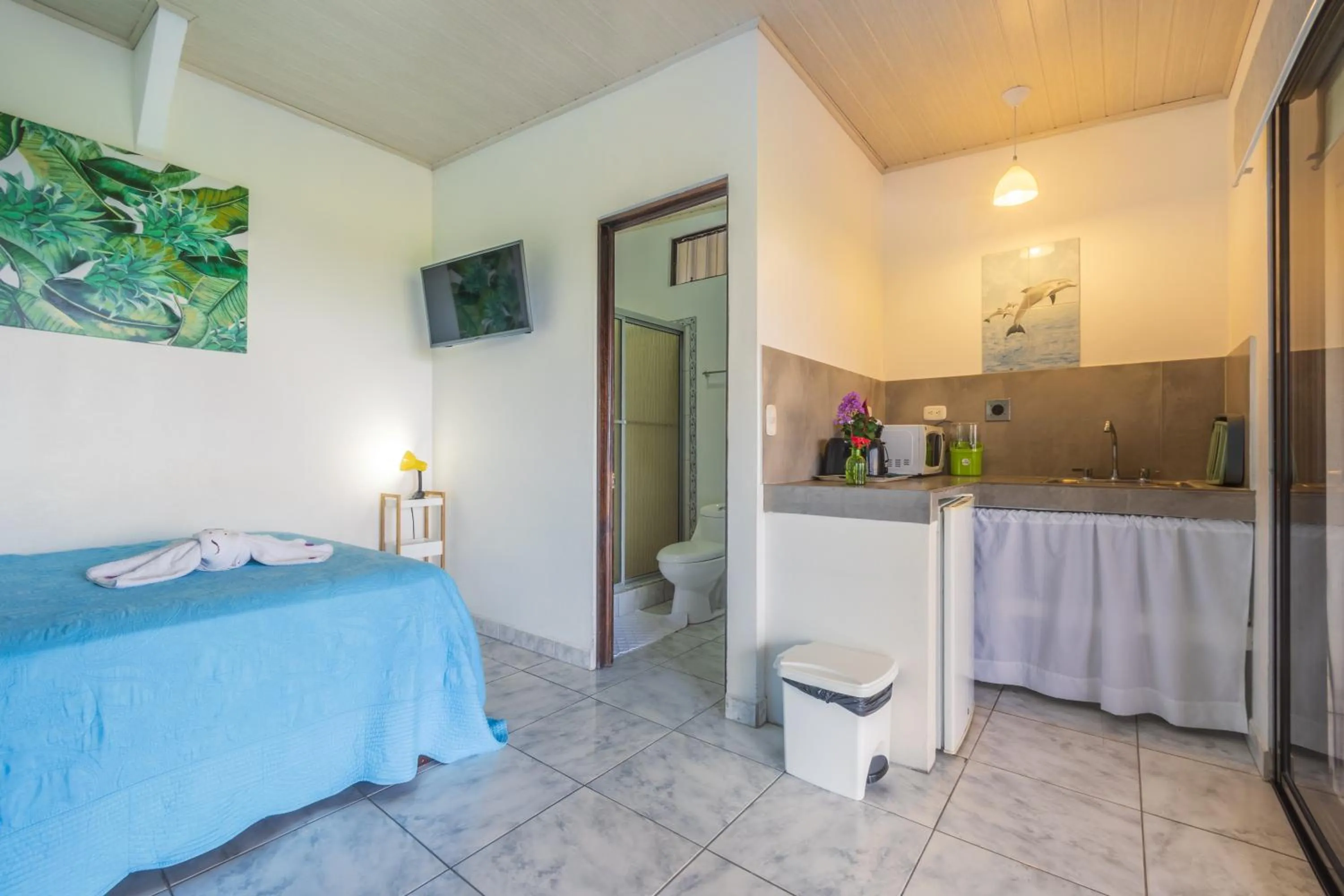 Bed in Hotel Villas de la Selva