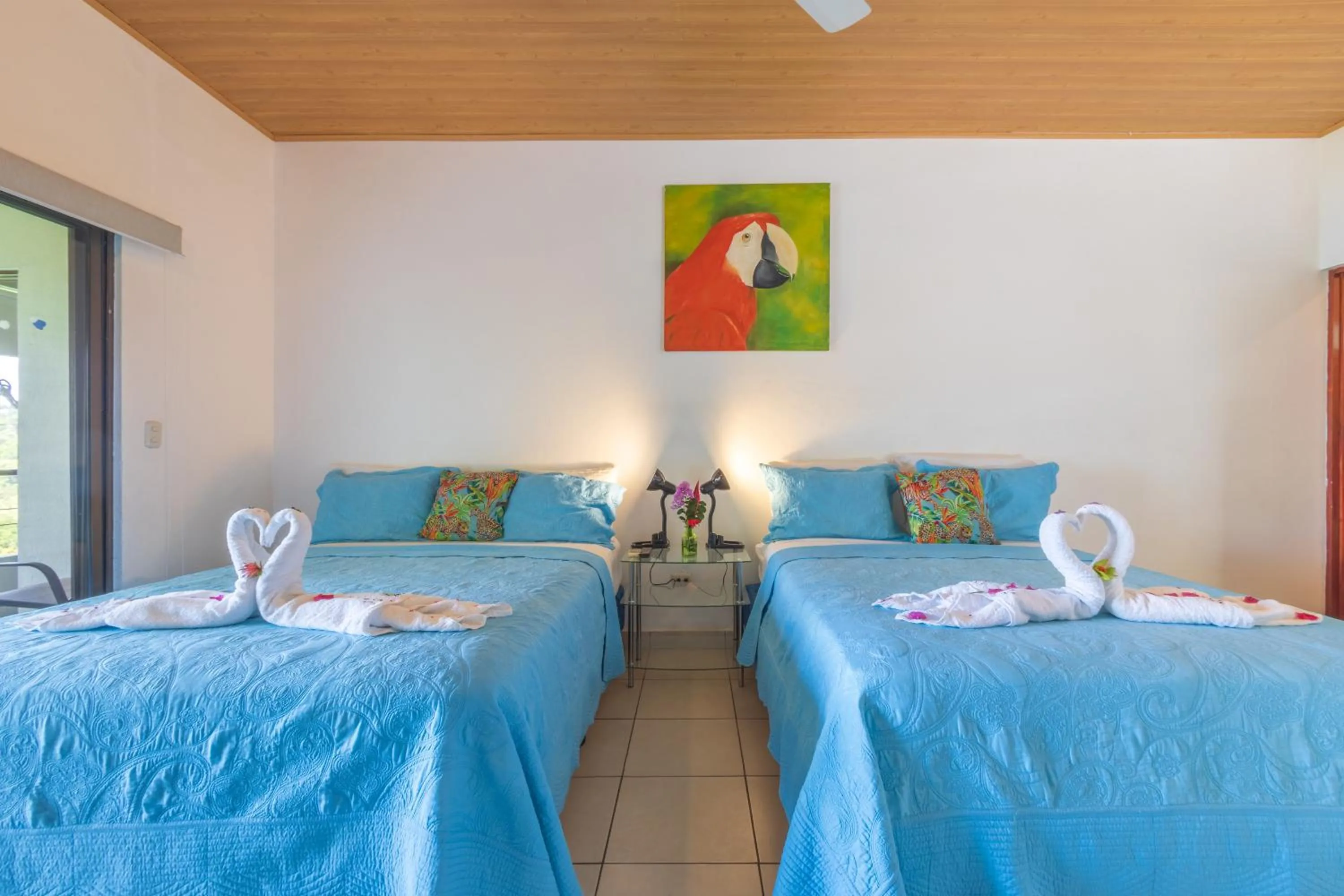 Bed in Hotel Villas de la Selva