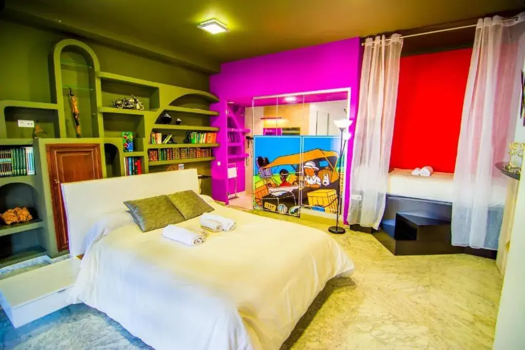 Superior Double Room with Terrace and Pool Access in 16:9 Los Molinos Suites Superior Double Room with Terrace and Pool Access in 16:9 Los Molinos Suites