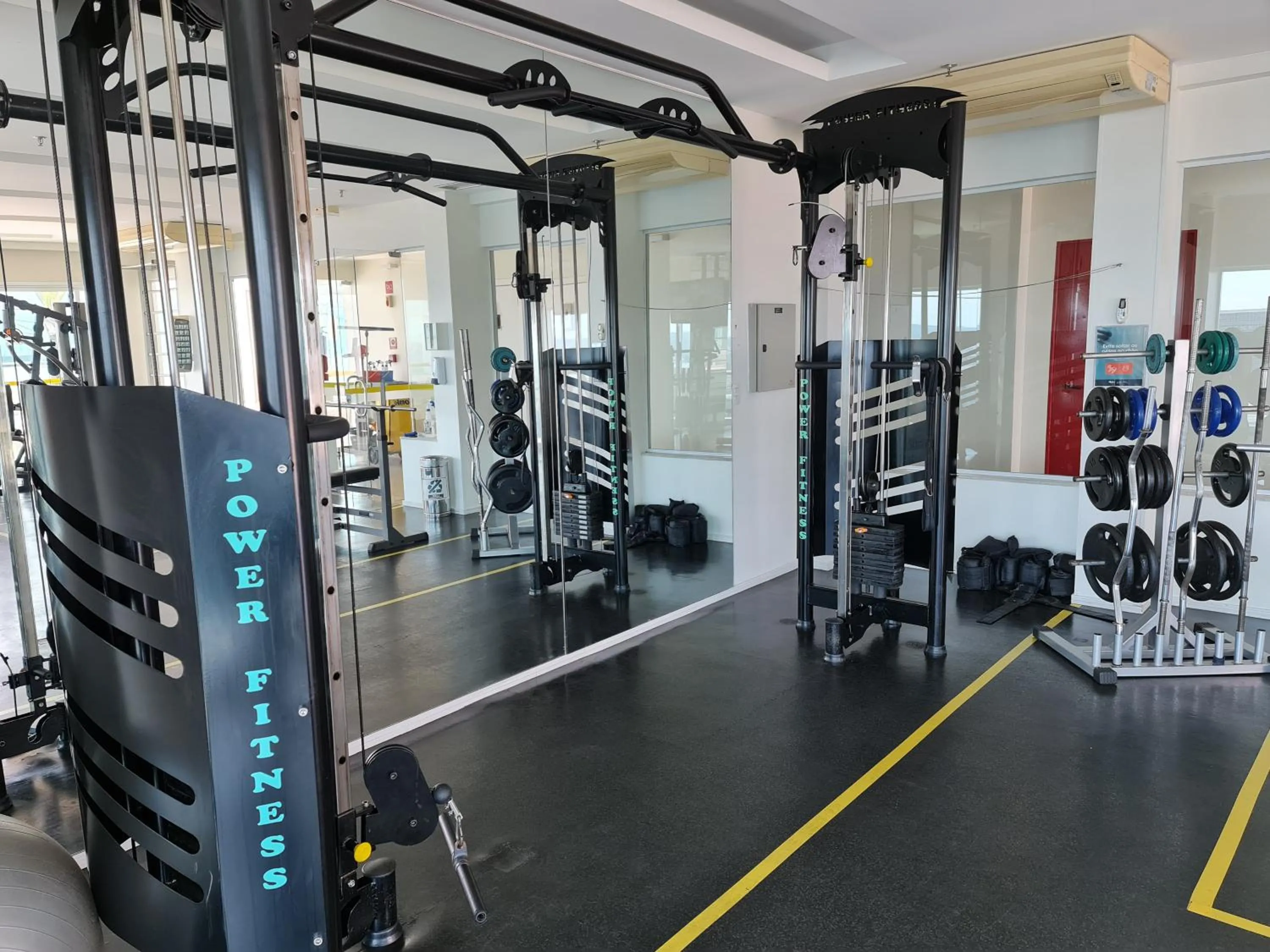 Fitness centre/facilities in Flat Brasília - Setor Hoteleiro Norte