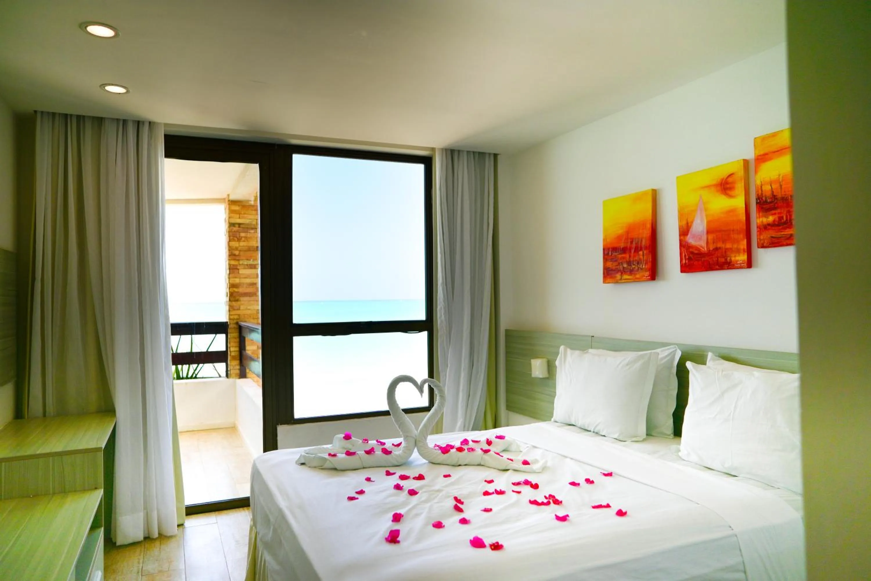 Bed in Waterfront Residence