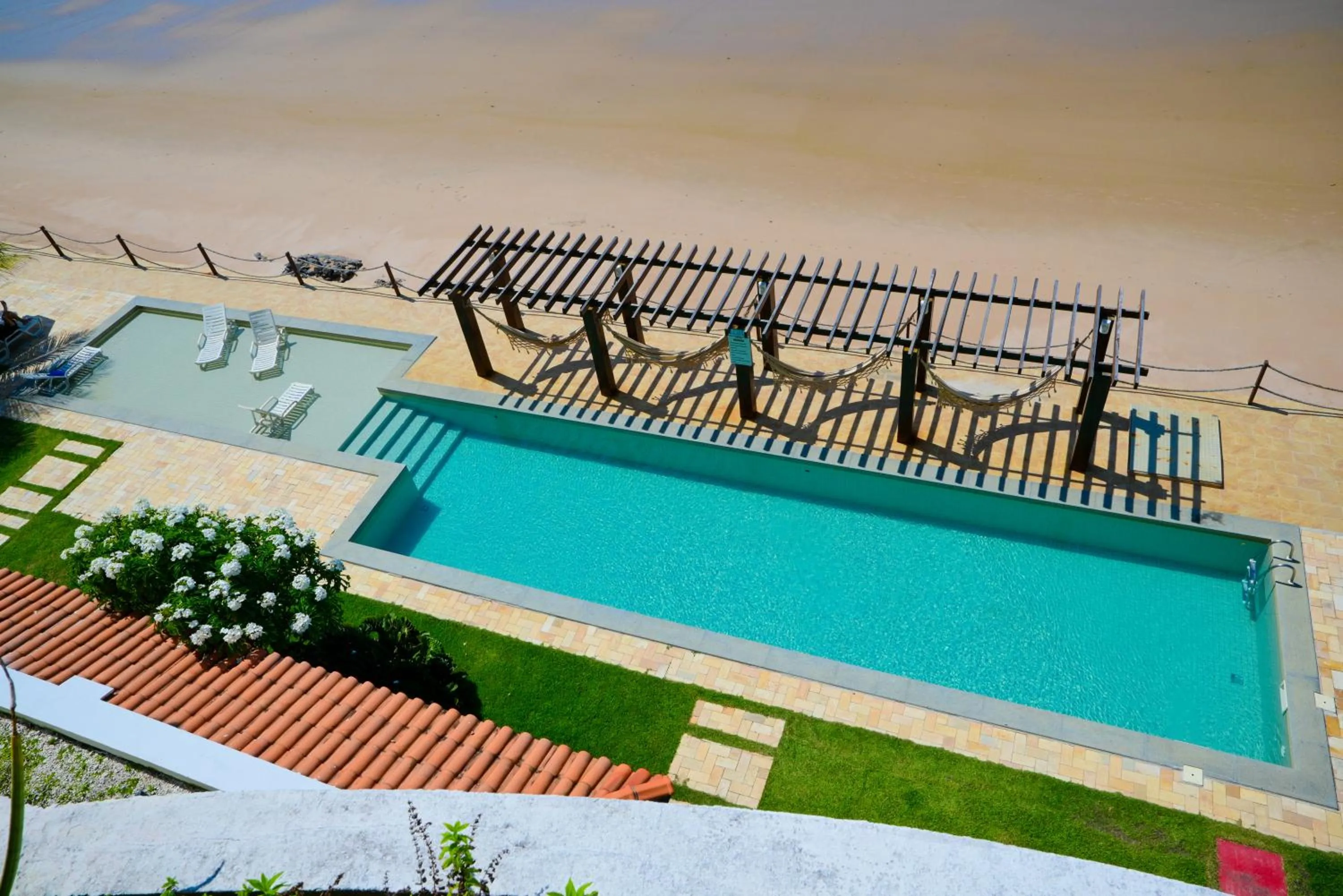 Pool view in Waterfront Residence