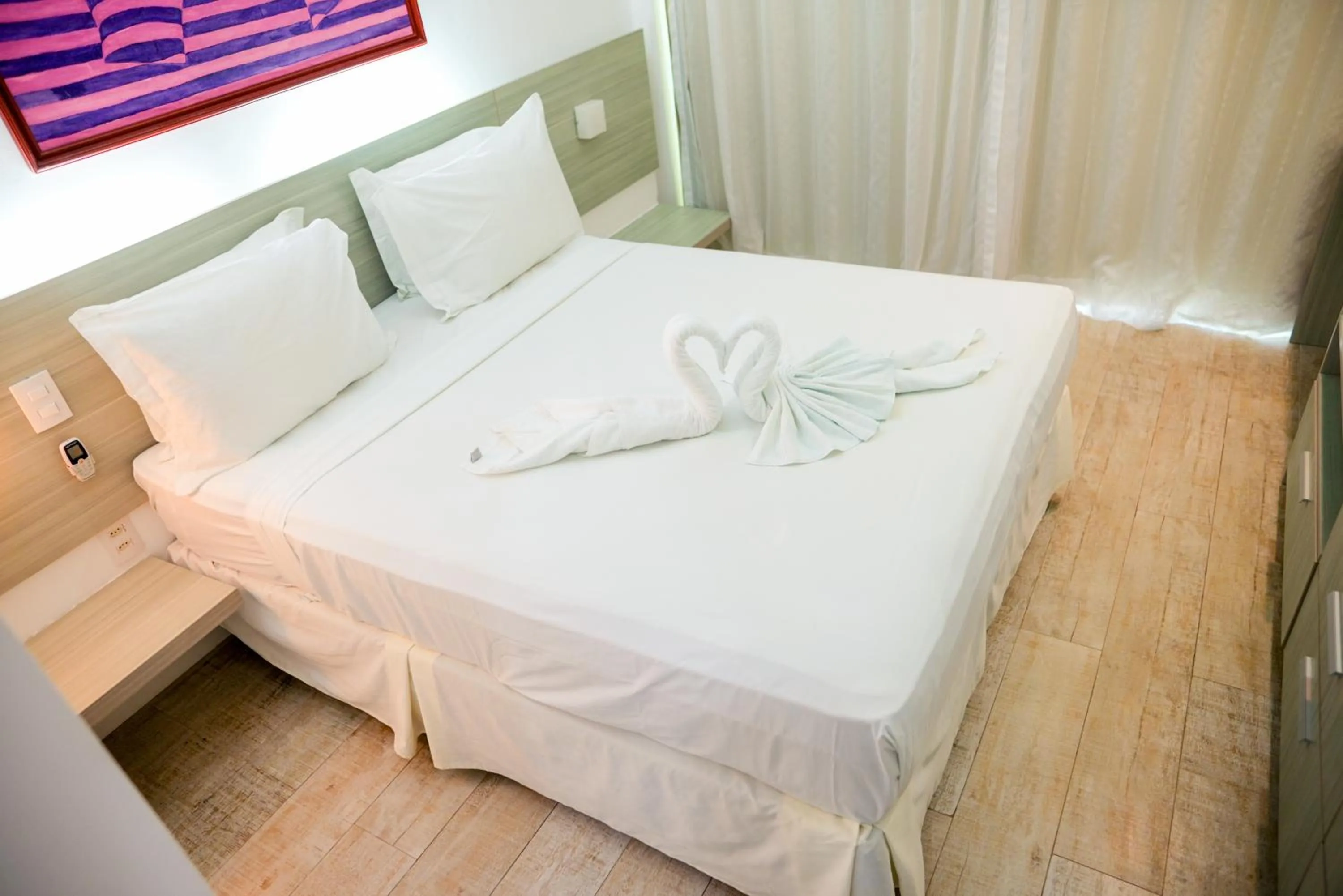 Bed in Waterfront Residence