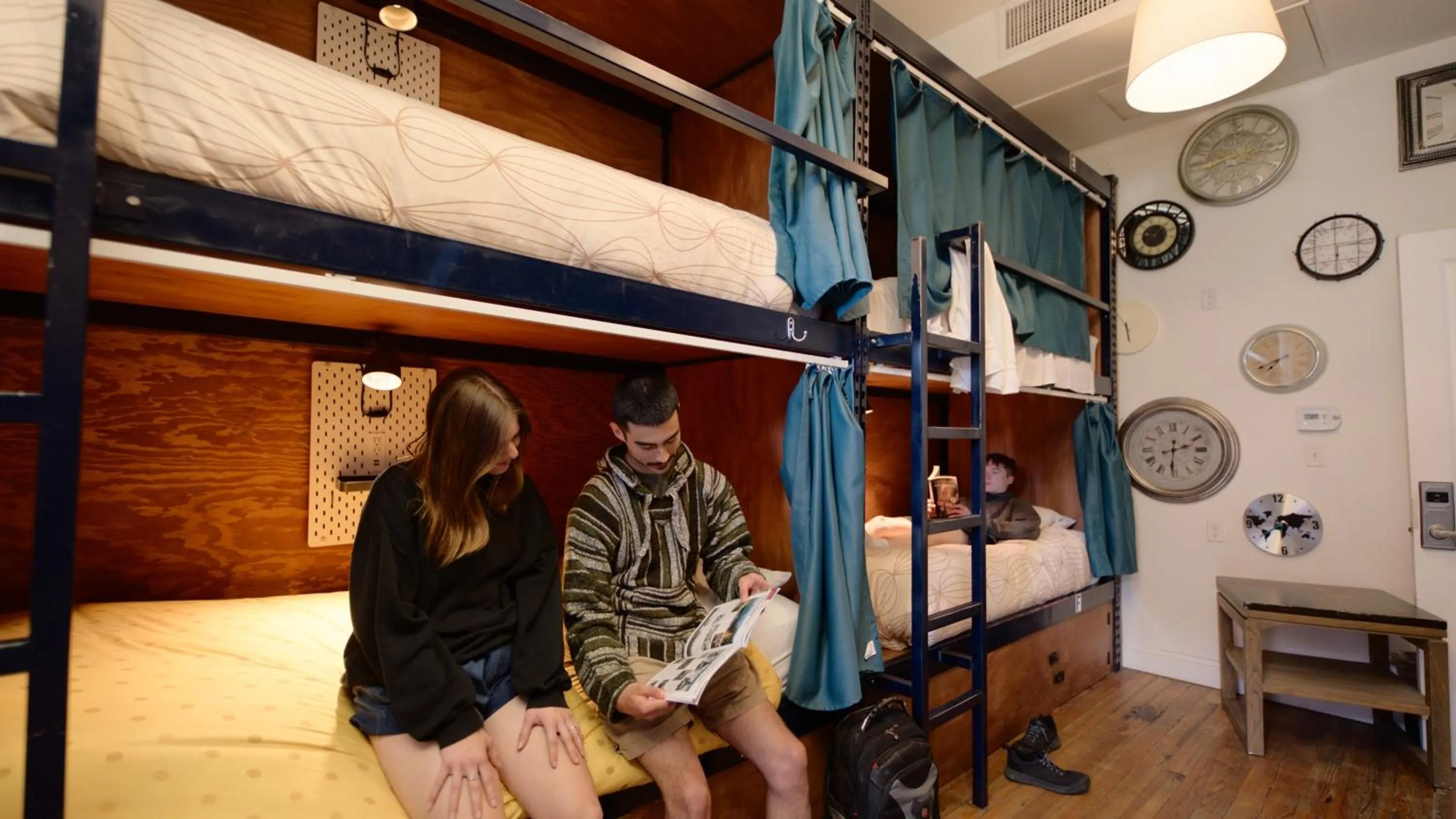 Bedroom, Bed in Hostel Fish