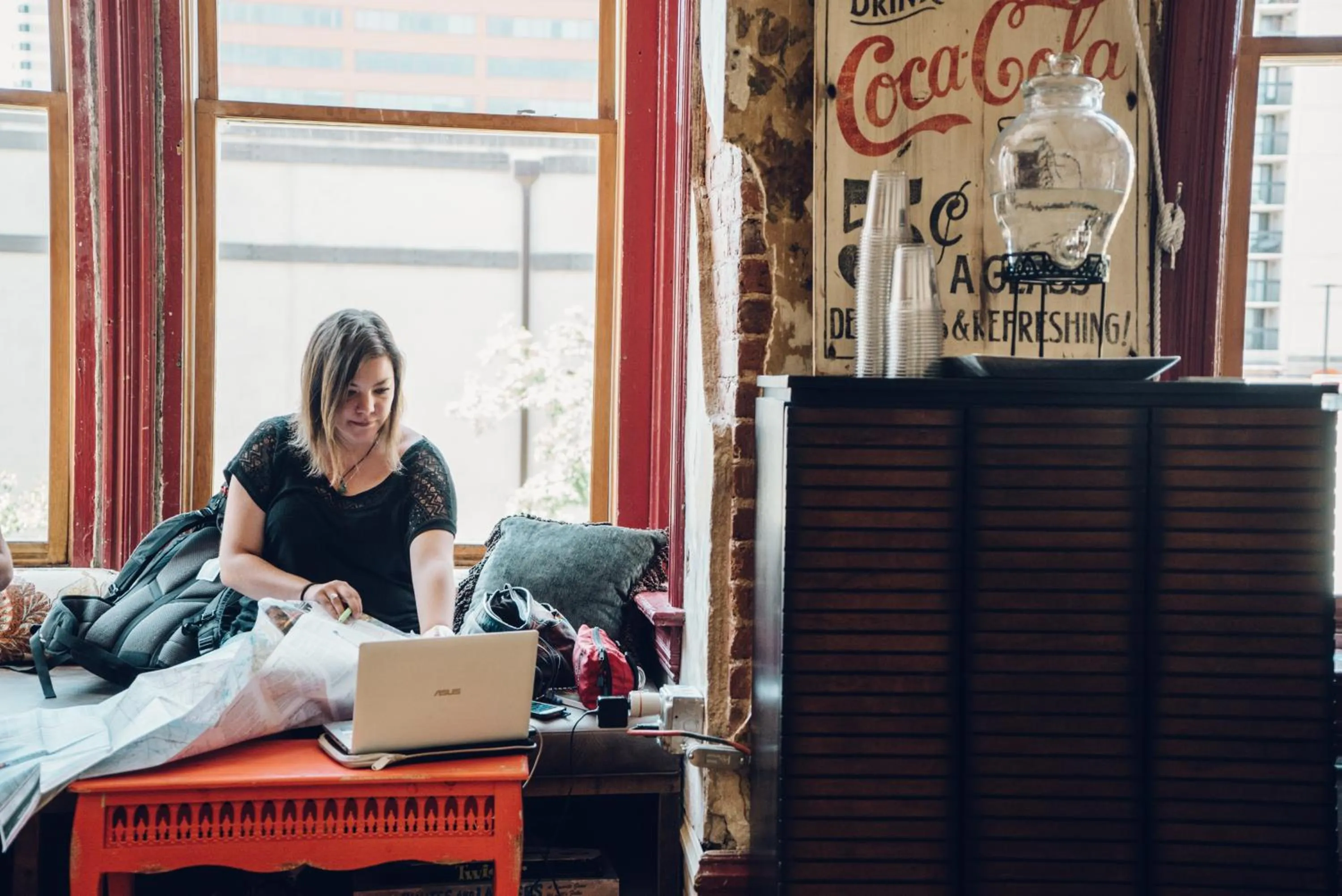 Lounge or bar in Hostel Fish
