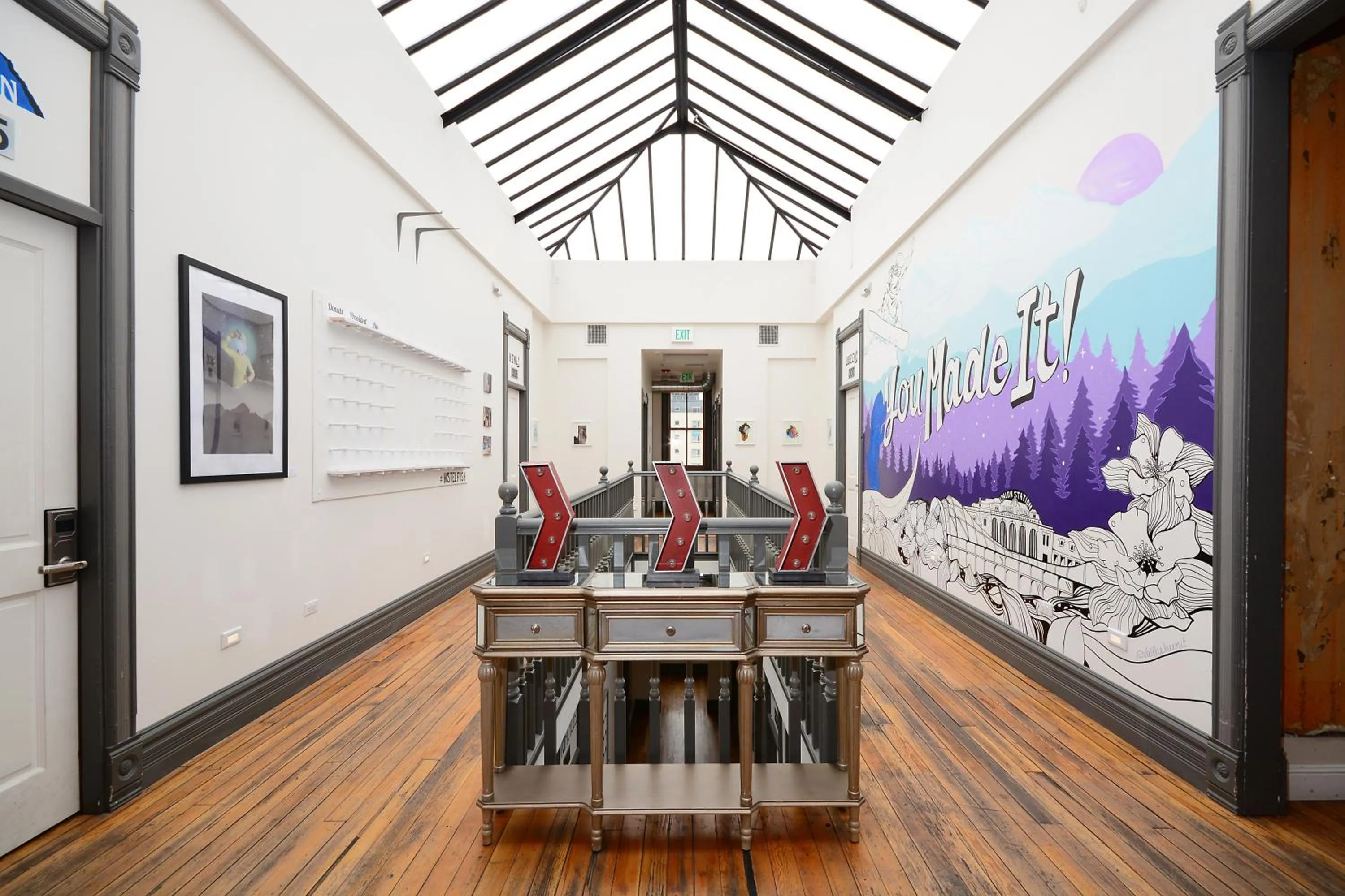 Property building in Hostel Fish