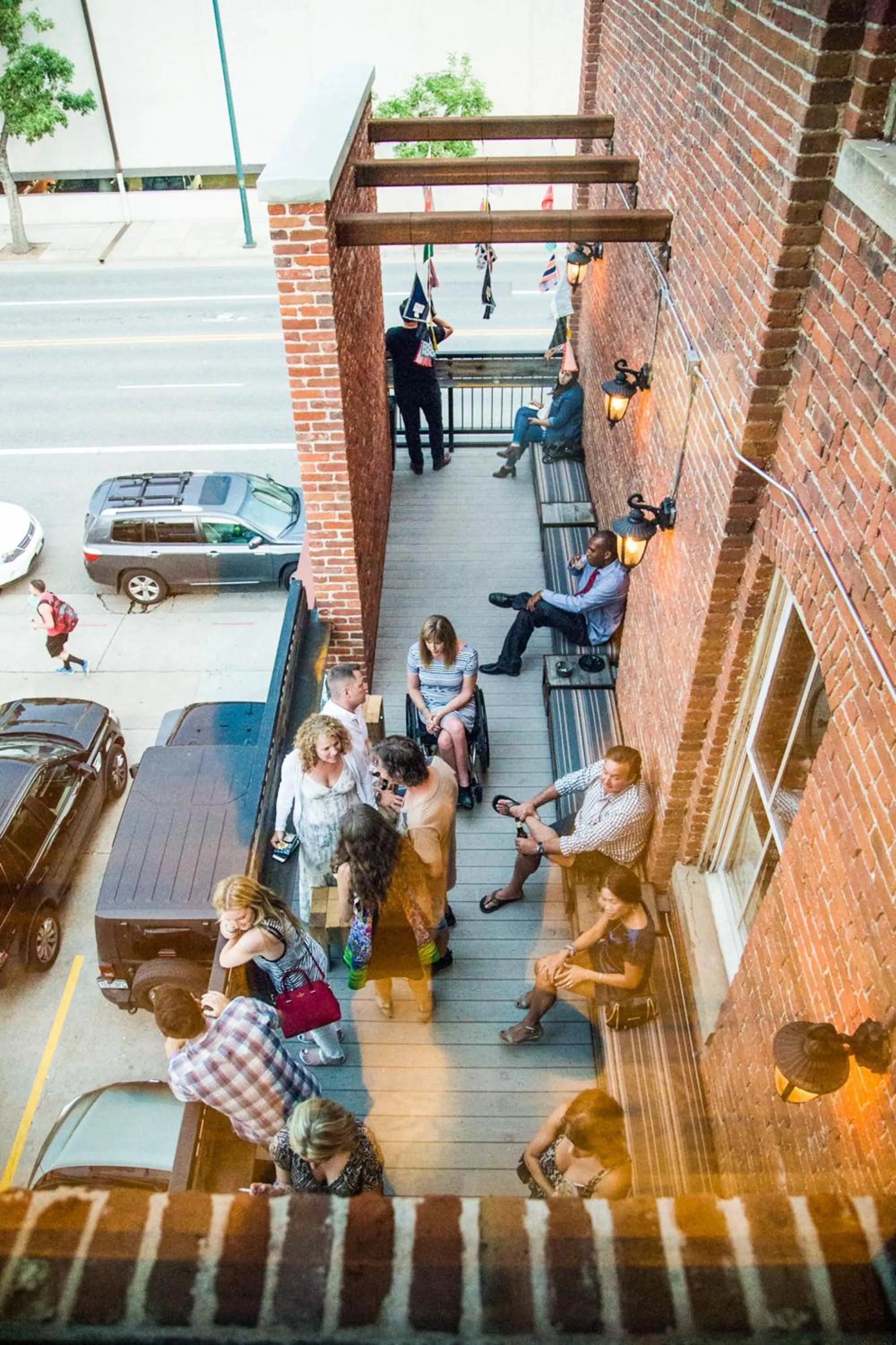 Balcony/Terrace in Hostel Fish