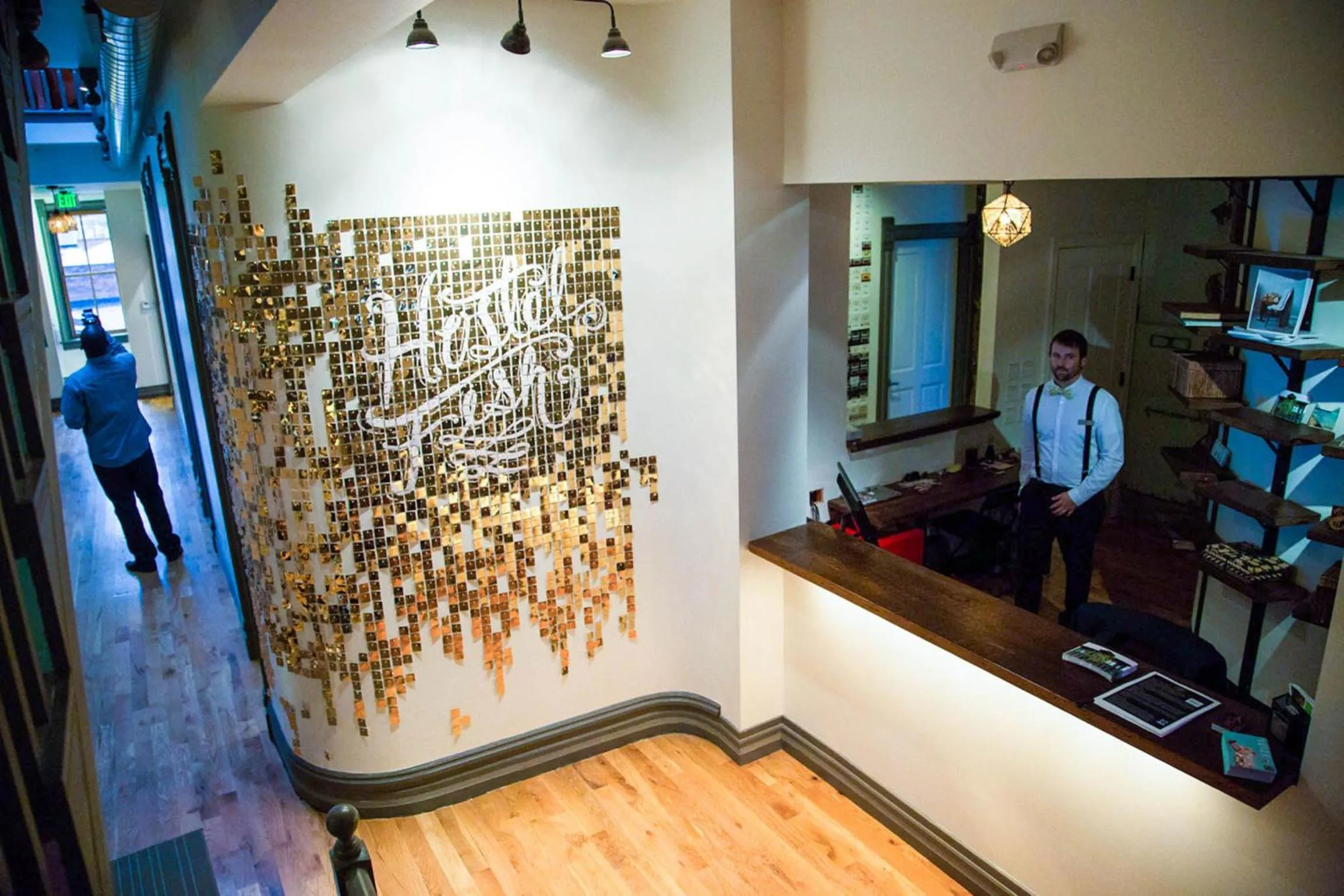 Staff in Hostel Fish