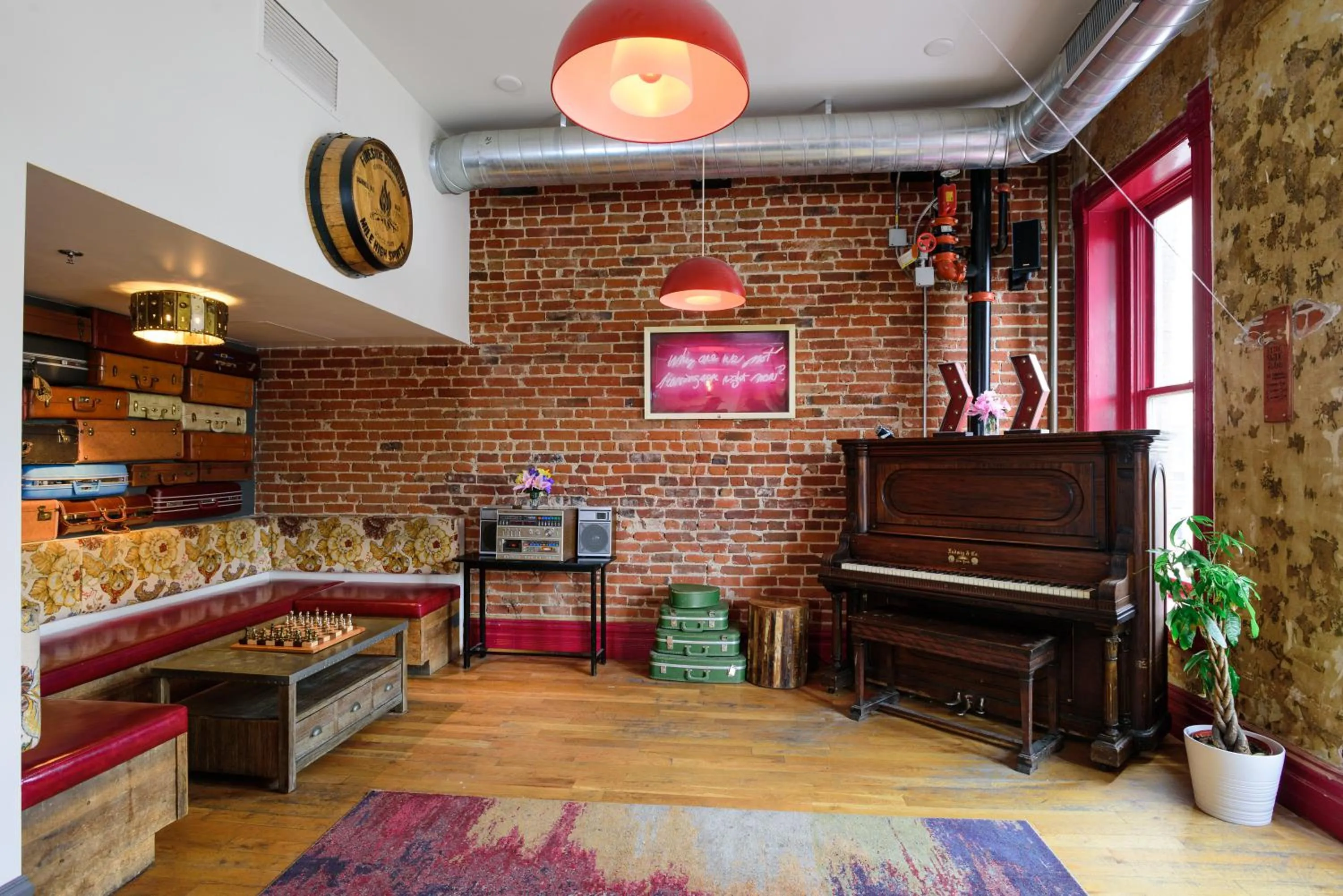 Property building in Hostel Fish