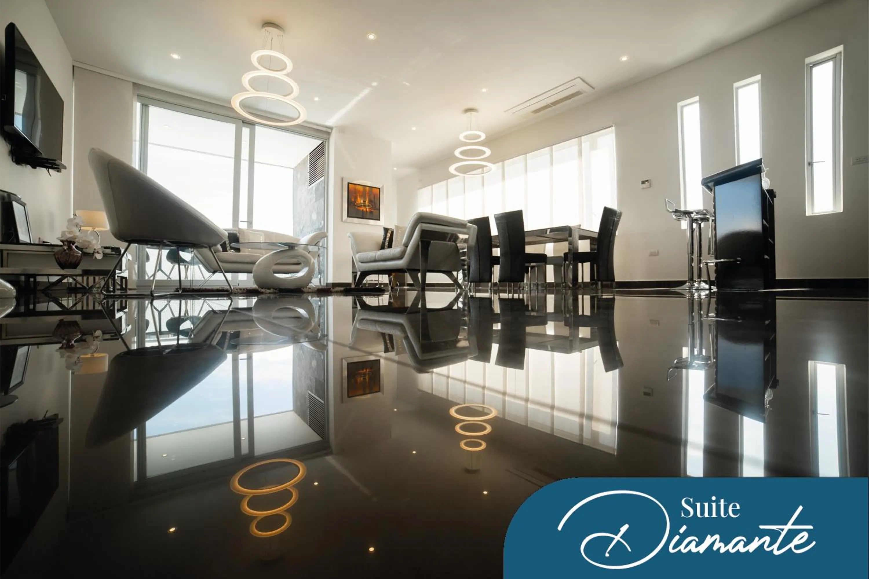 Living room in Punta Diamante Premium Hotel