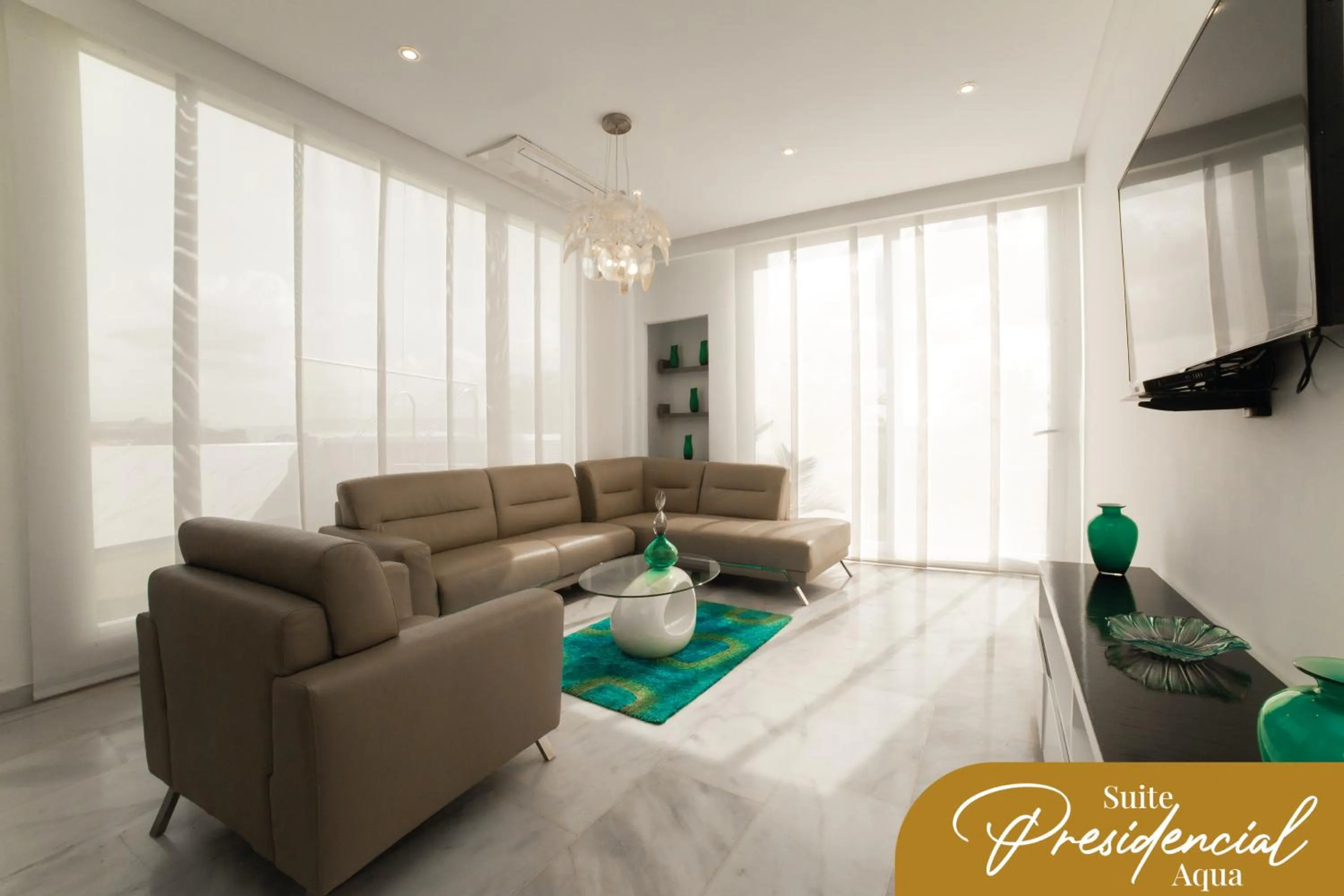 Living room in Punta Diamante Premium Hotel