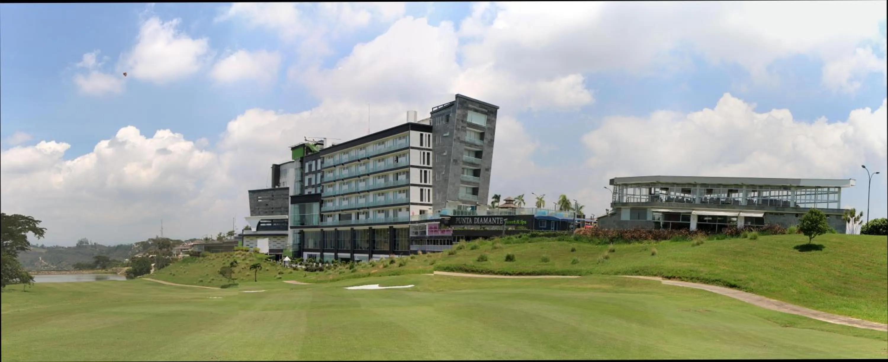 Bird's eye view in Punta Diamante Premium Hotel