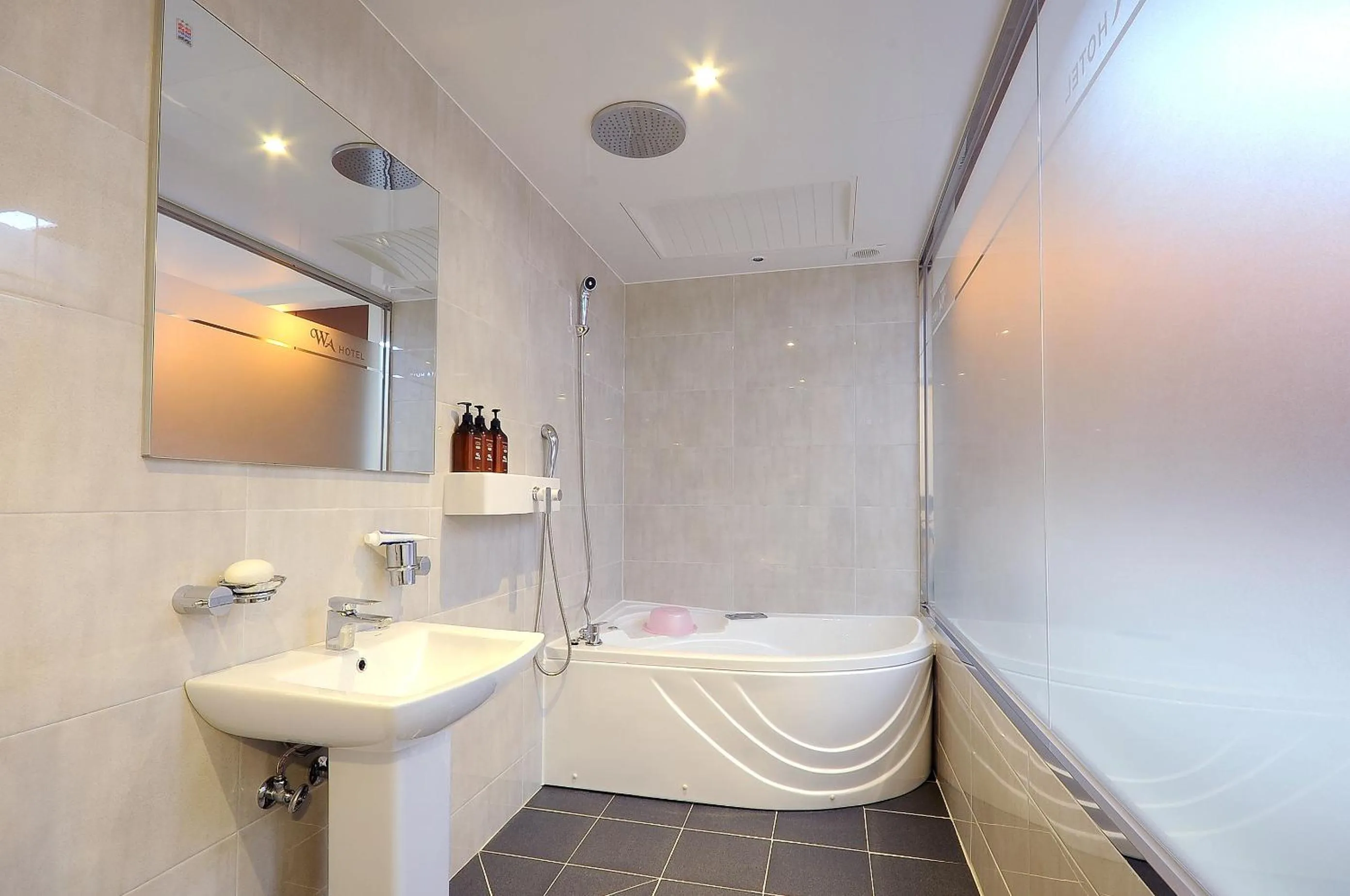 Bathroom in WA Hotel