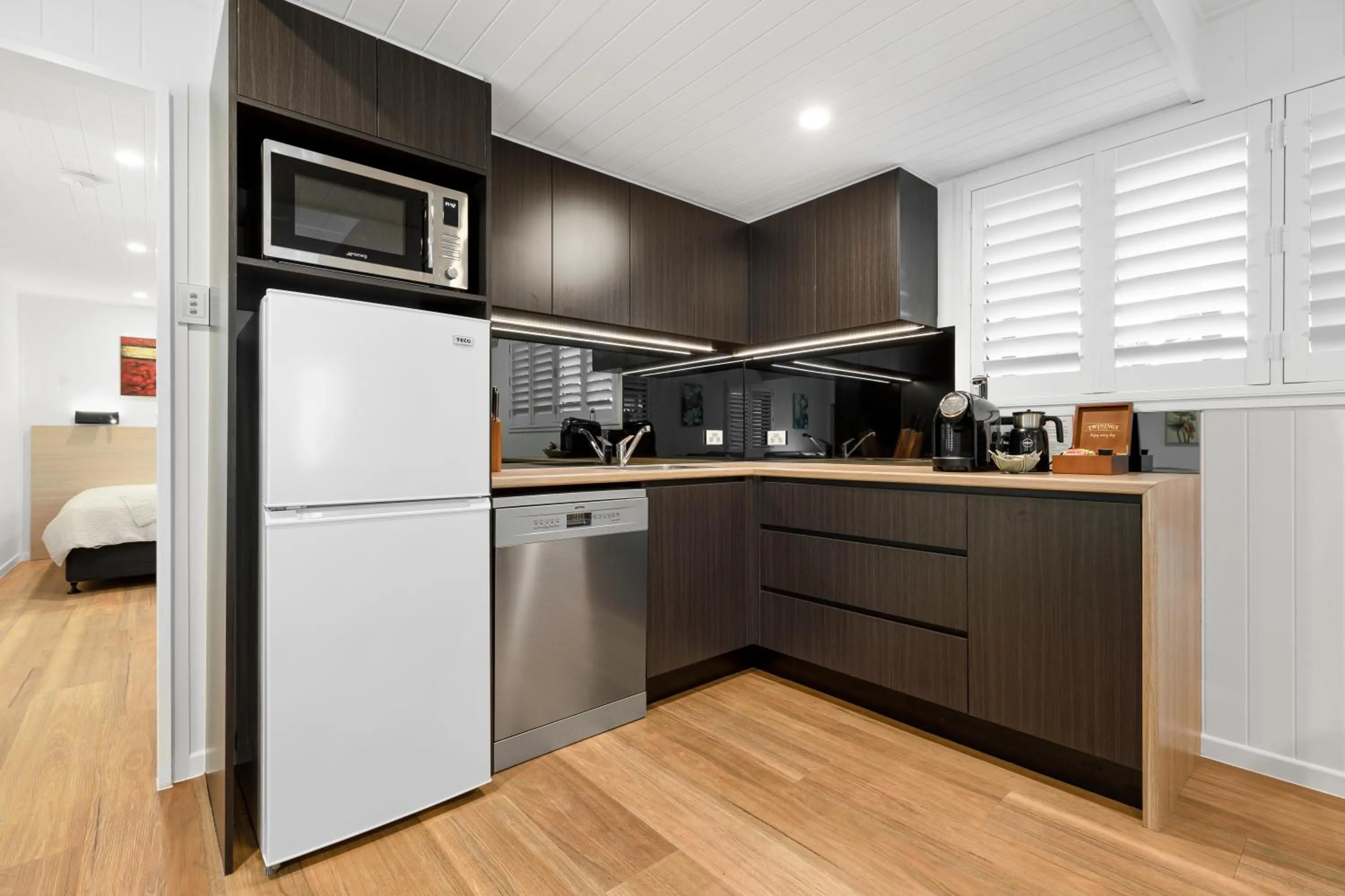 Kitchen or kitchenette in Jandar Retreat Maleny