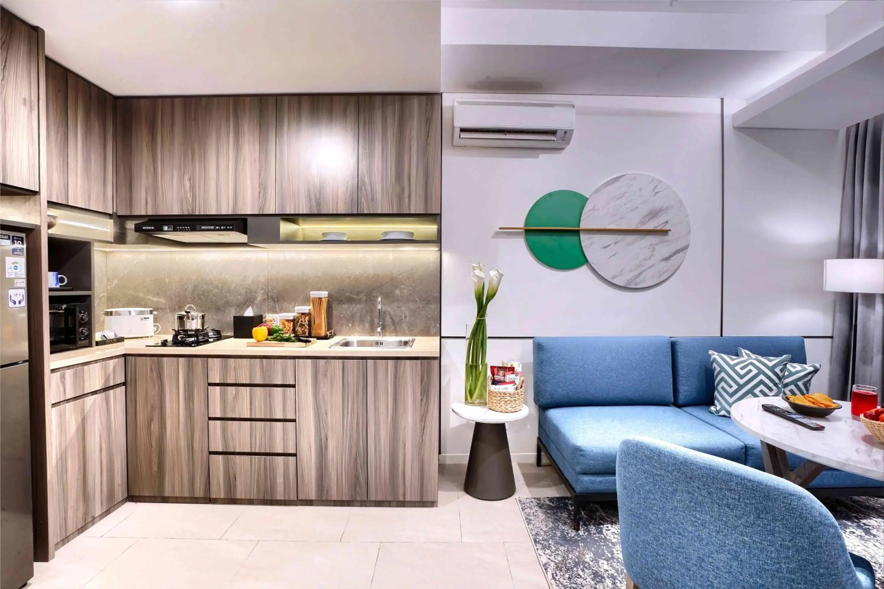 Living room in Citadines Antasari Jakarta