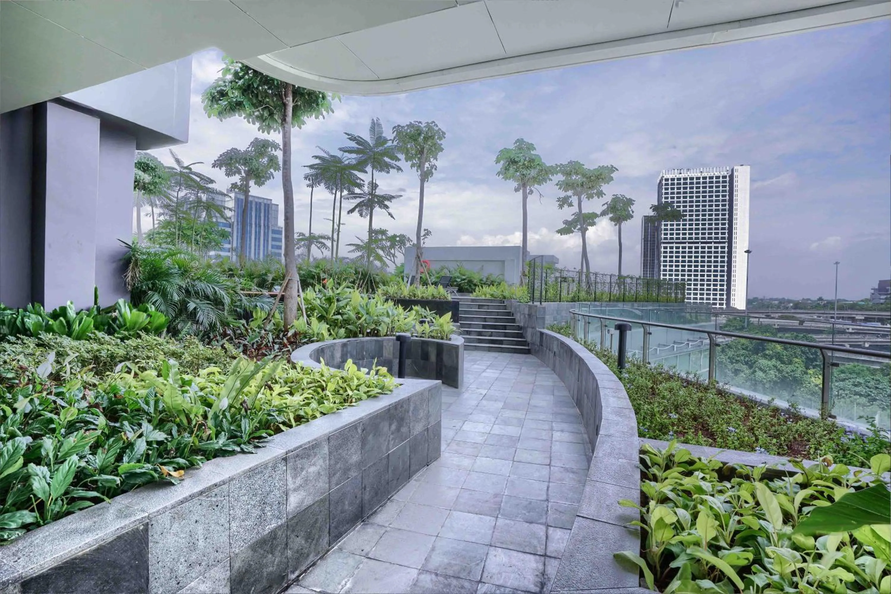 Garden in Citadines Antasari Jakarta