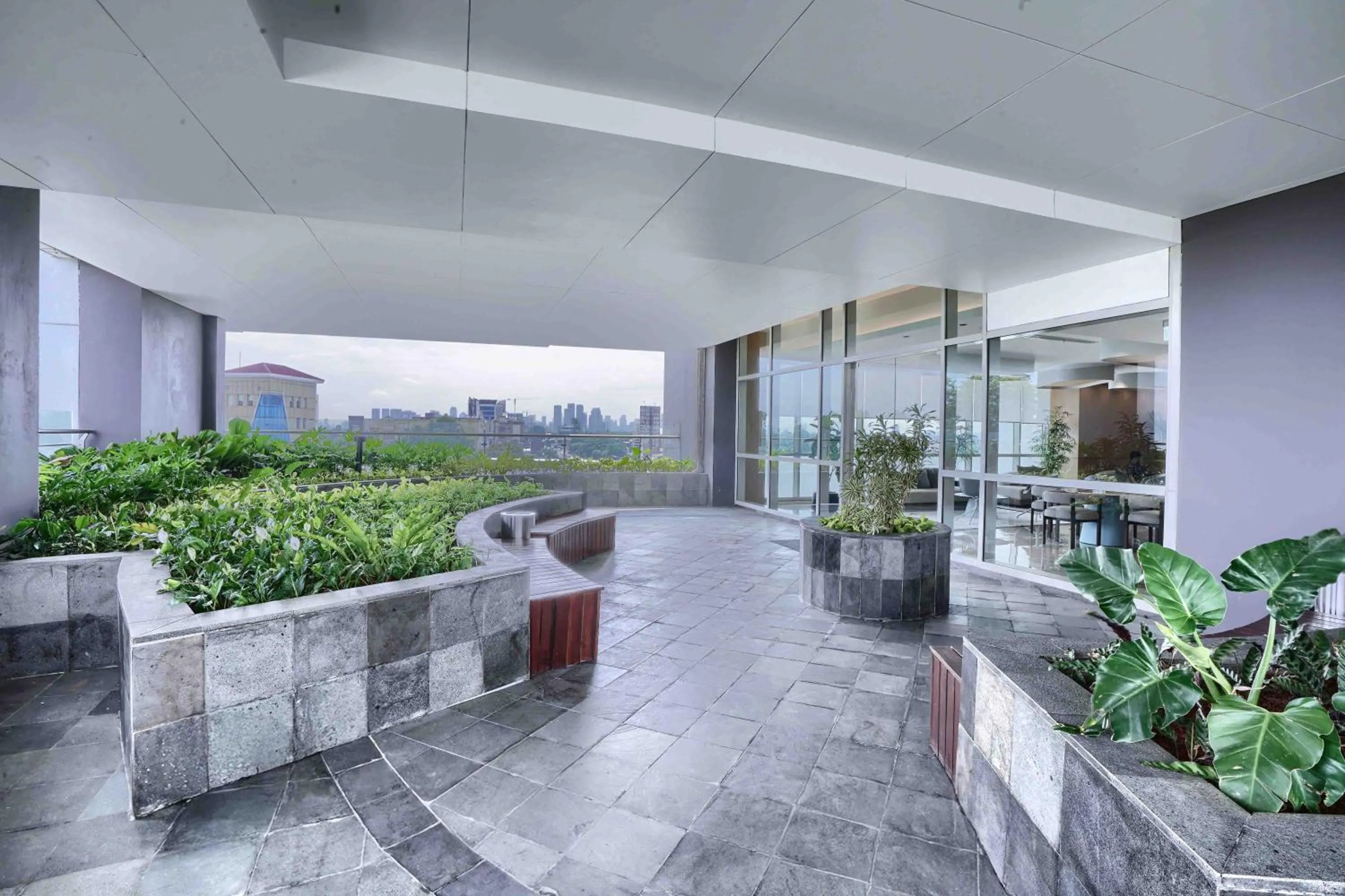 Garden in Citadines Antasari Jakarta