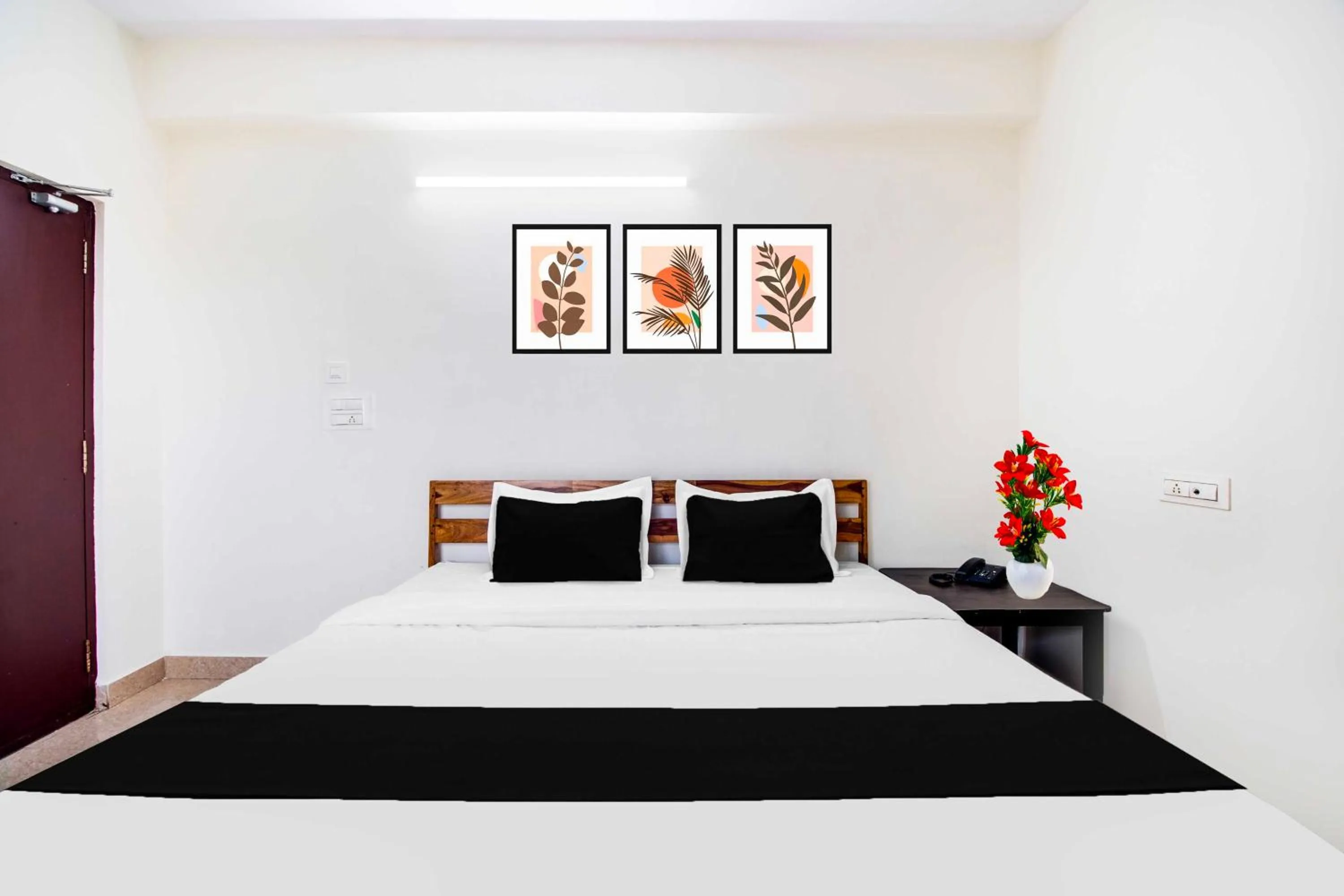 Bedroom, Bed in Collection O Rushikonda Beach Near GITAM