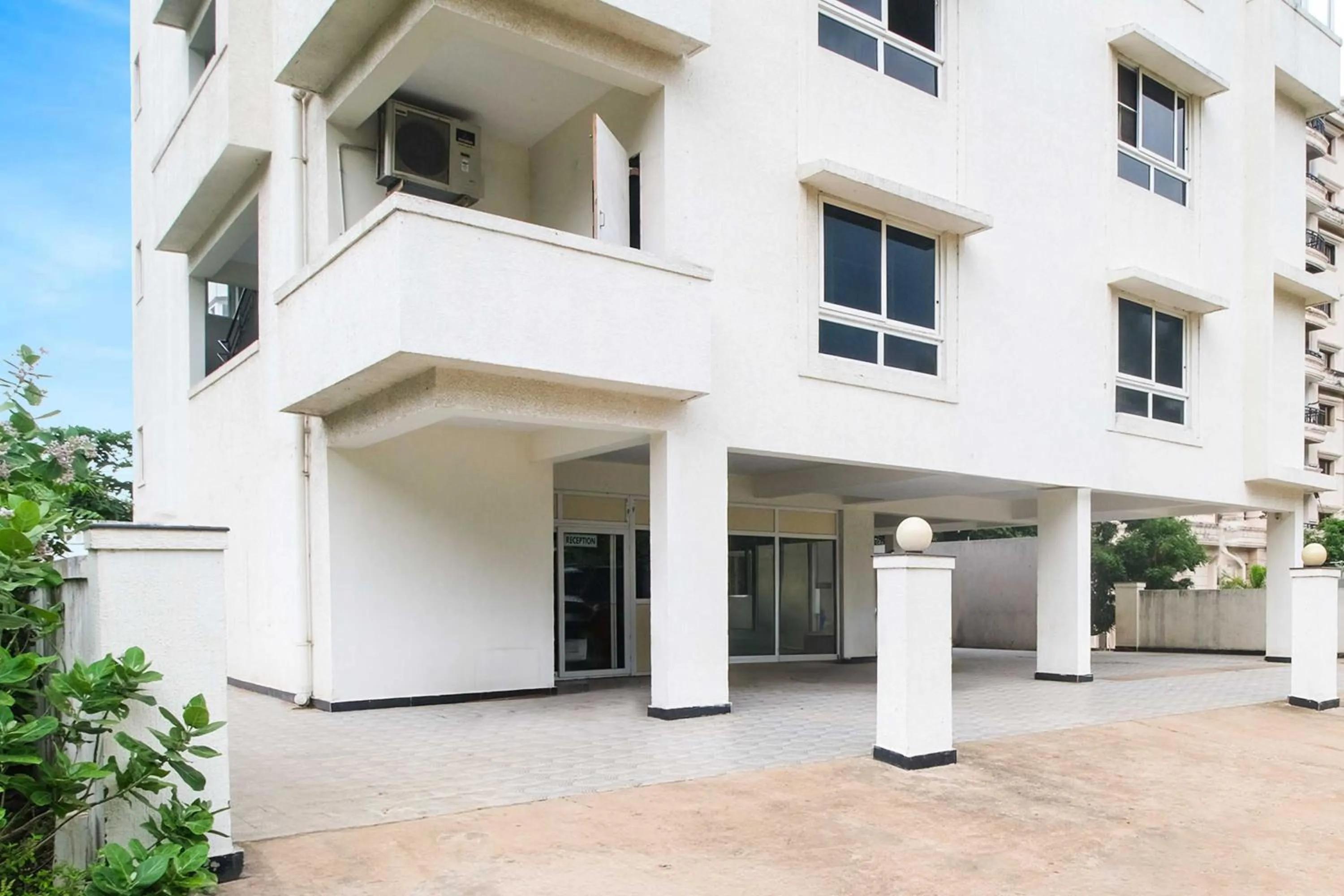 Facade/entrance in Collection O Rushikonda Beach Near GITAM