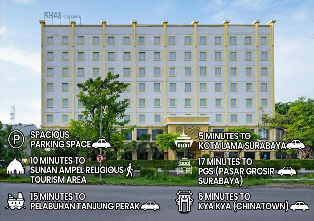 Property building in KHAS Surabaya Hotel