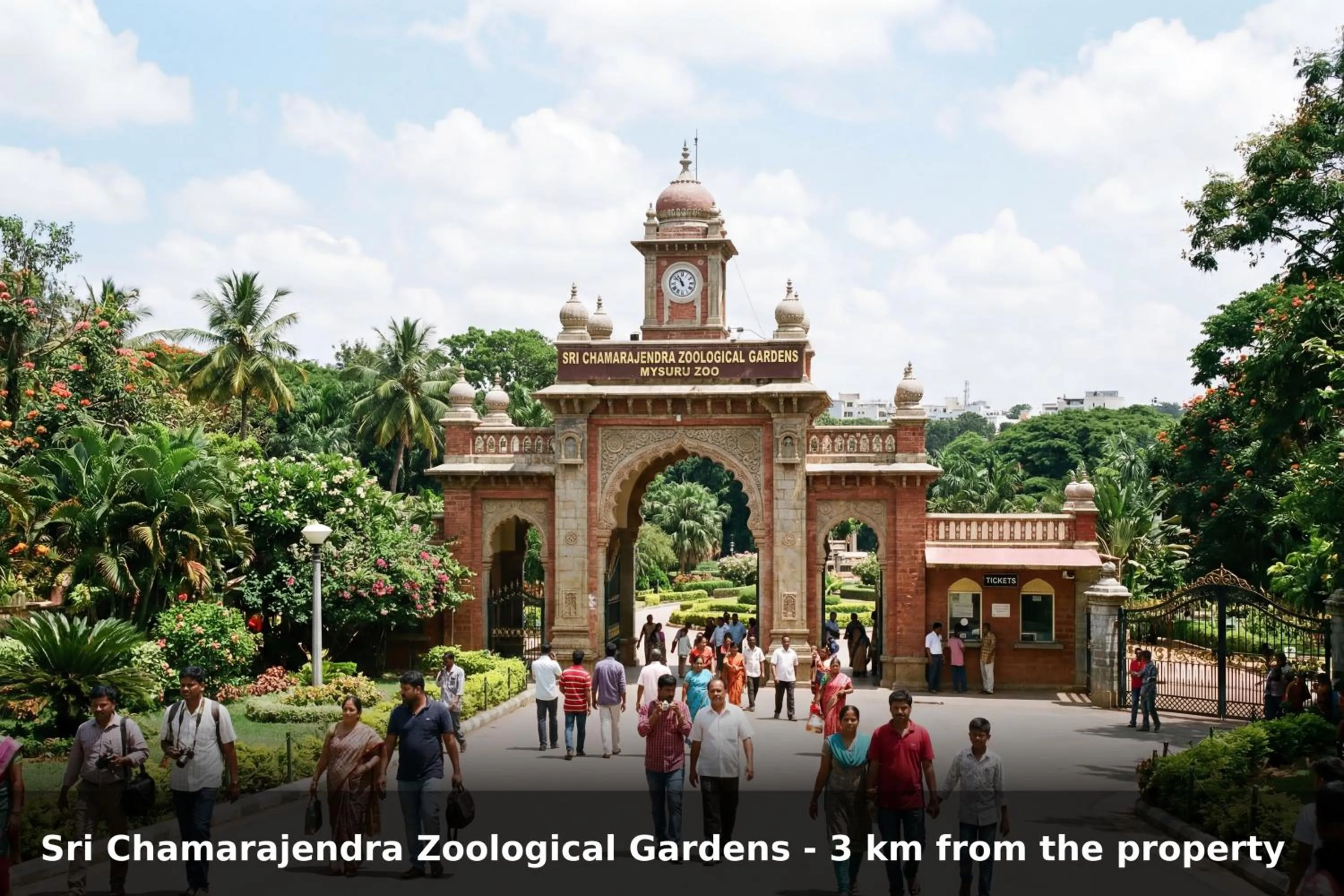 Nearby landmark in Super Collection O Teresian College Mysore