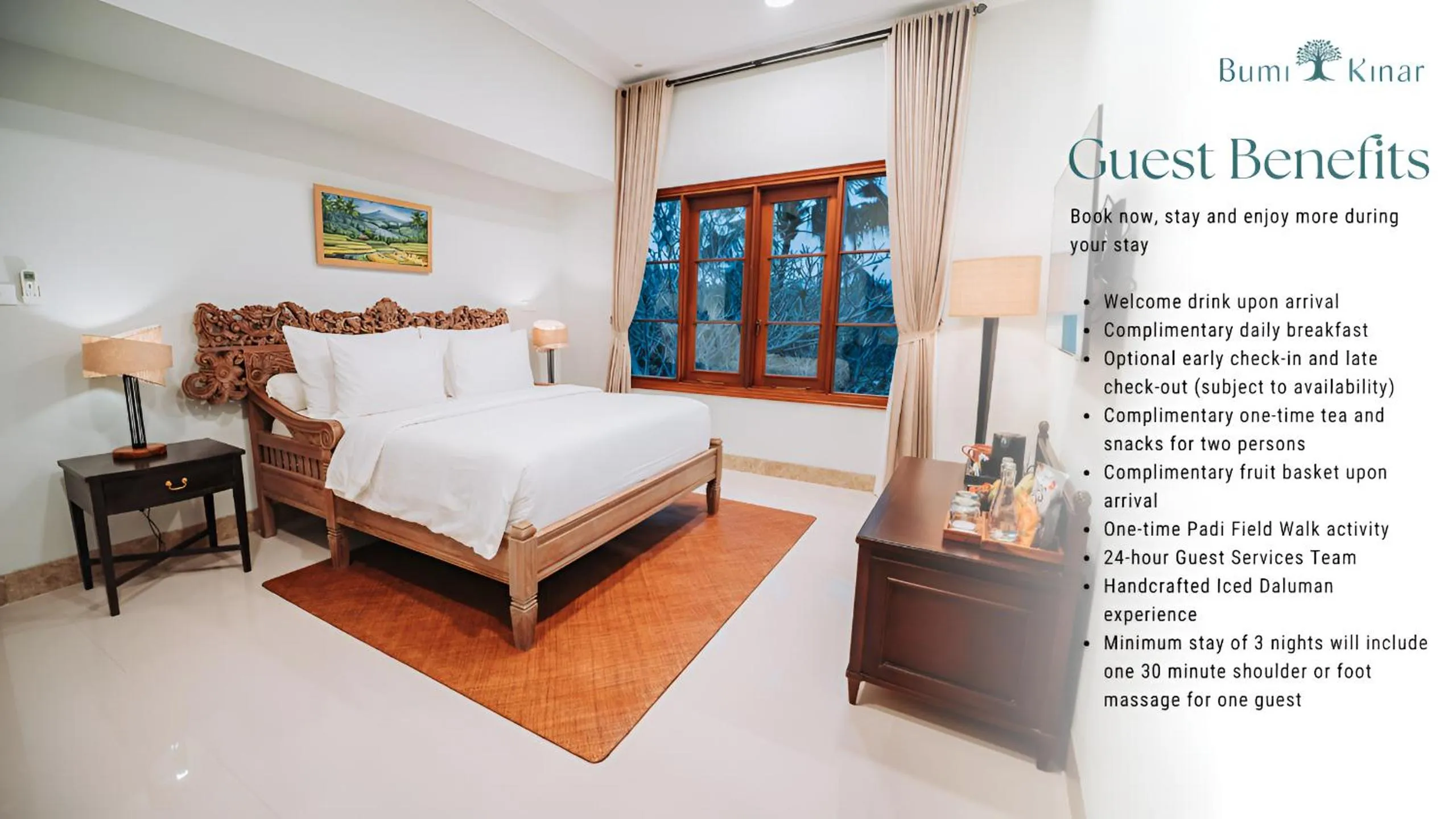 Deluxe Heritage Balcony Terrace in Bumi Kinar Heritage